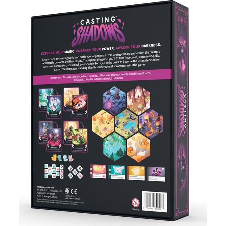 Casting Shadows Juego Base - TeeTurtle 2-4 jugadores