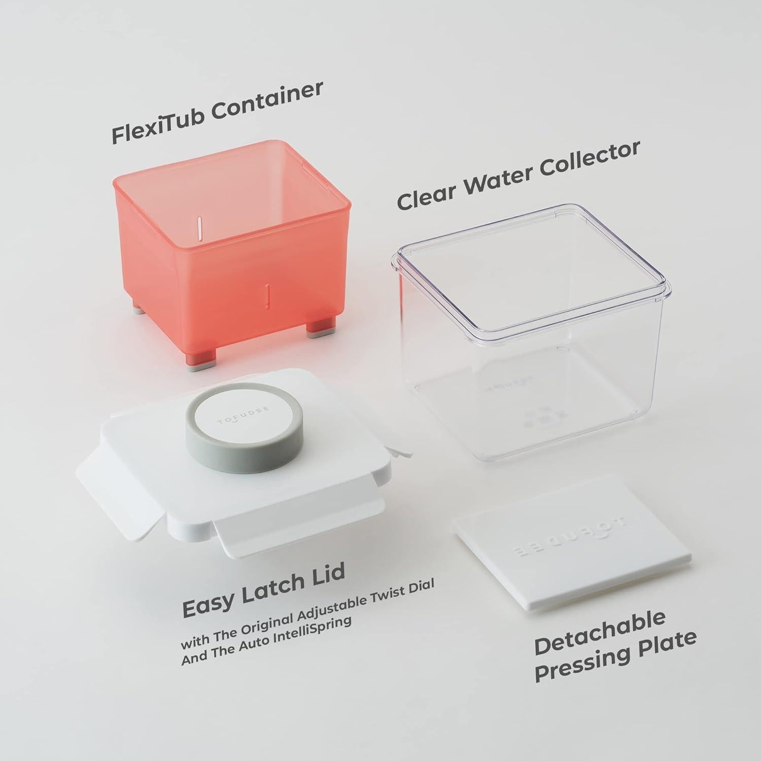 Prensa de Tofu TOFUDEE - Drenaje Automático, Libre de BPA