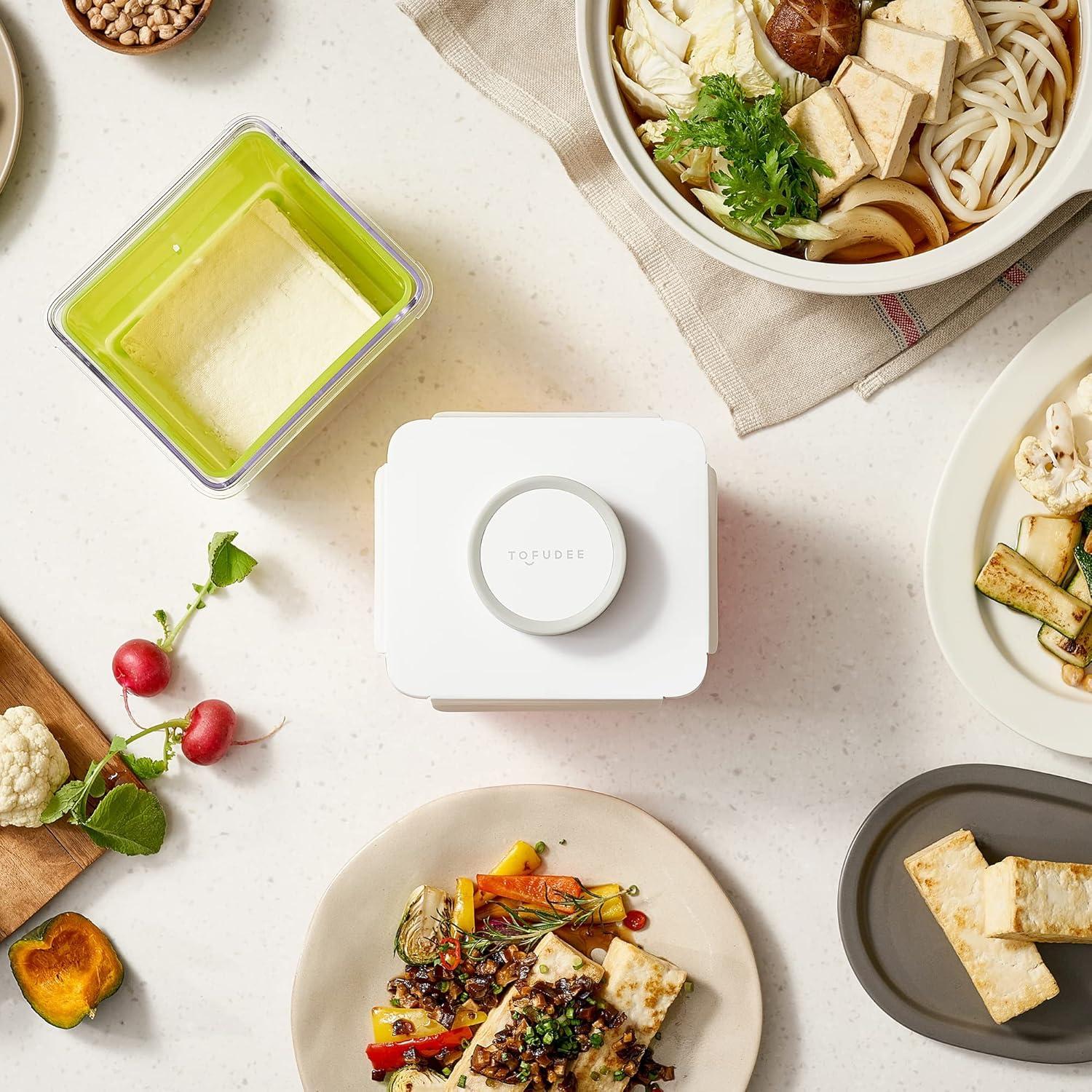 Prensa de Tofu TOFUDEE - Drenaje Automático, Libre de BPA