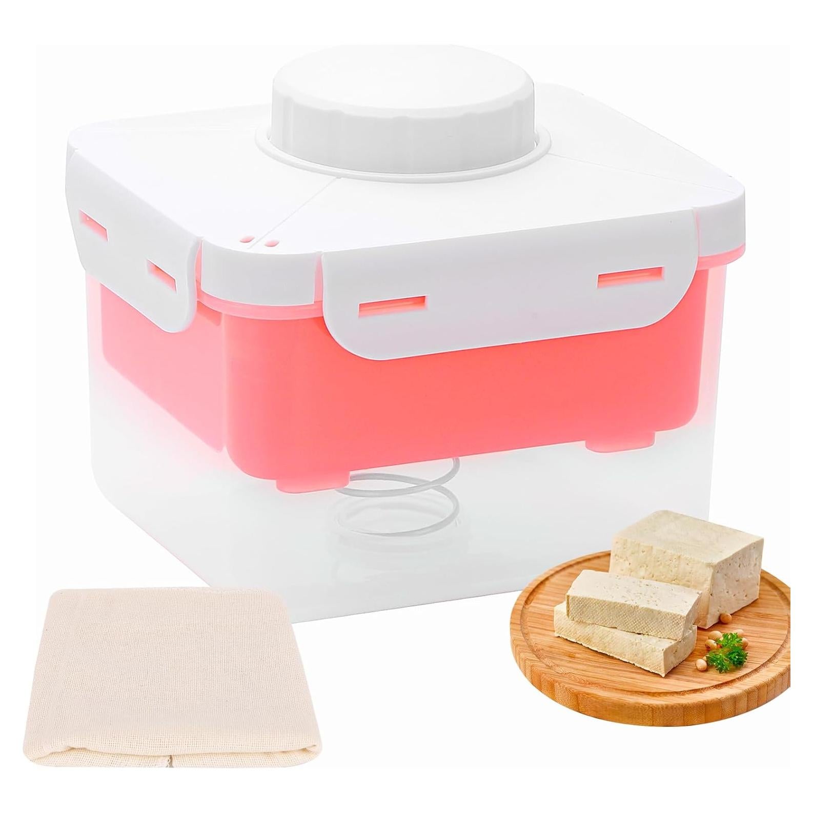 Prensa de Tofu Multifuncional Carjuvel - Ajustable, Libre de BPA