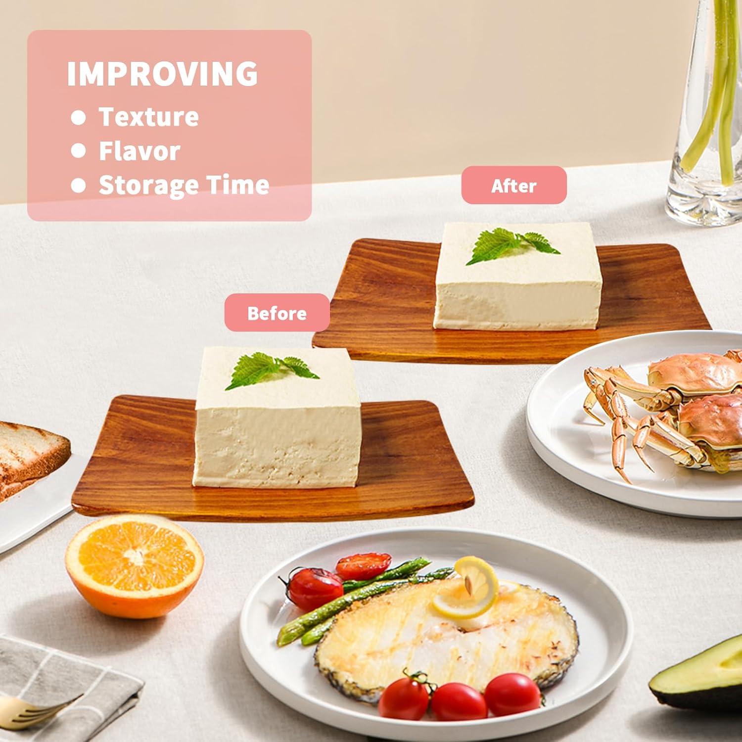 Prensa de Tofu Multifuncional Carjuvel - Ajustable, Libre de BPA