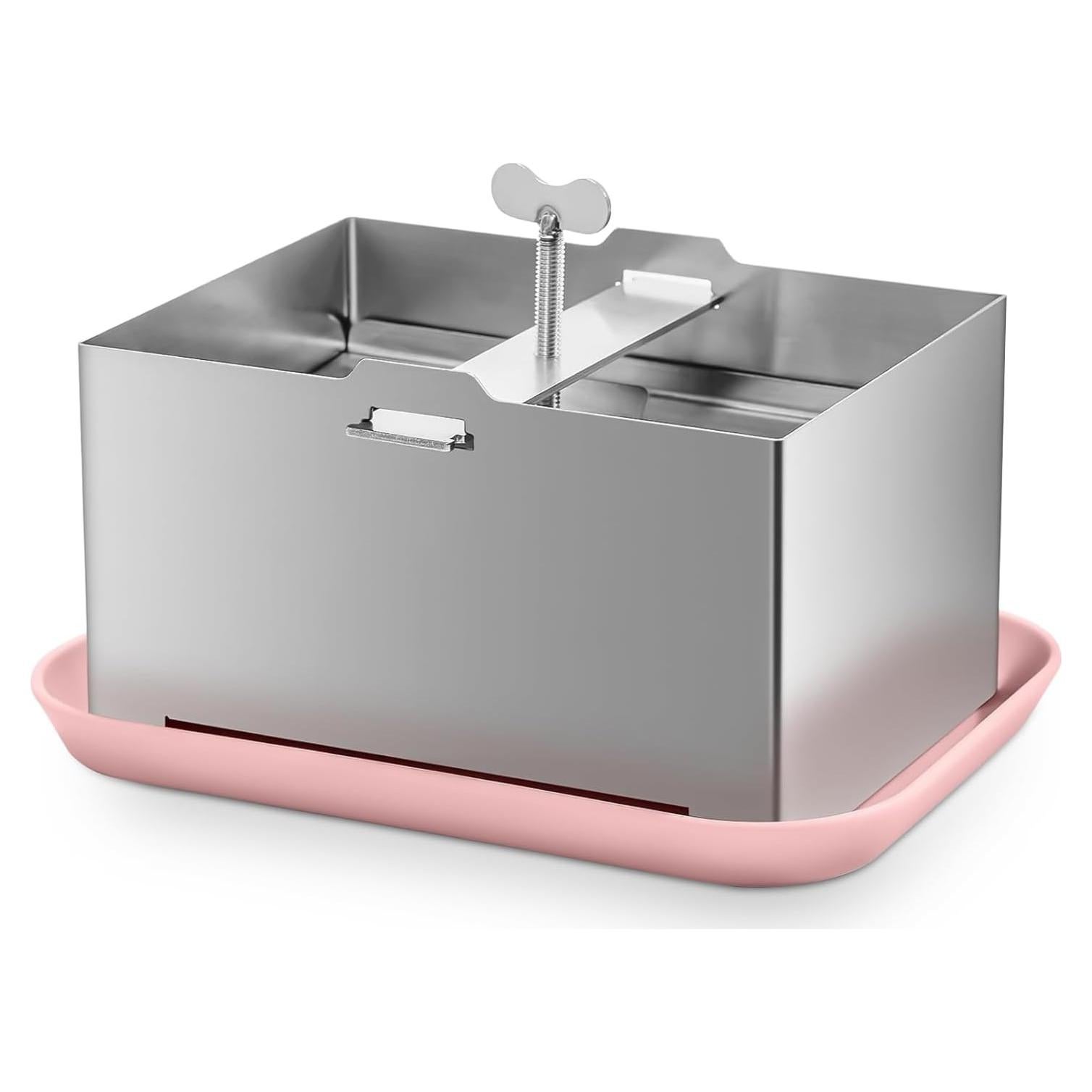 Prensa de Tofu de Acero Inoxidable Clipore 36.5x15 cm