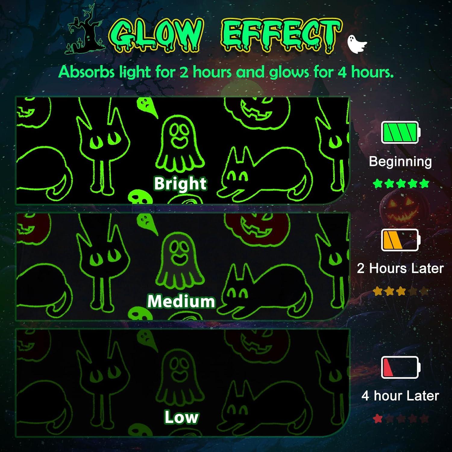 Manta Halloween Levens 127x152 cm Gato Murciélago Brillante