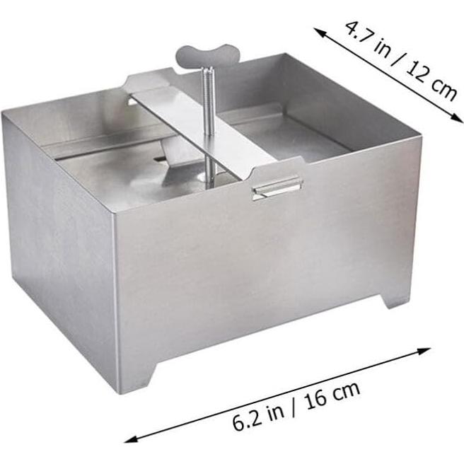 Prensa para Tofu y Paneer HEMOTON de Acero Inoxidable 0.45 kg