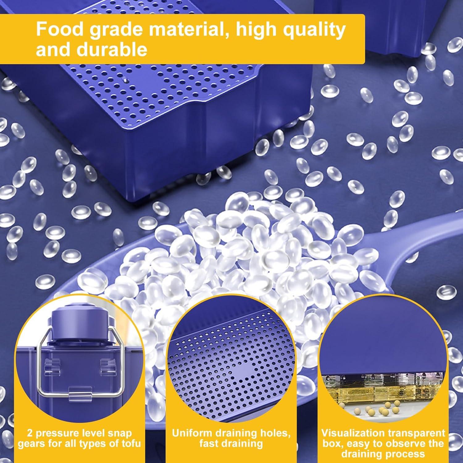 Prensa de Tofu BigKing - Apta para Lavavajillas, 20 Minutos