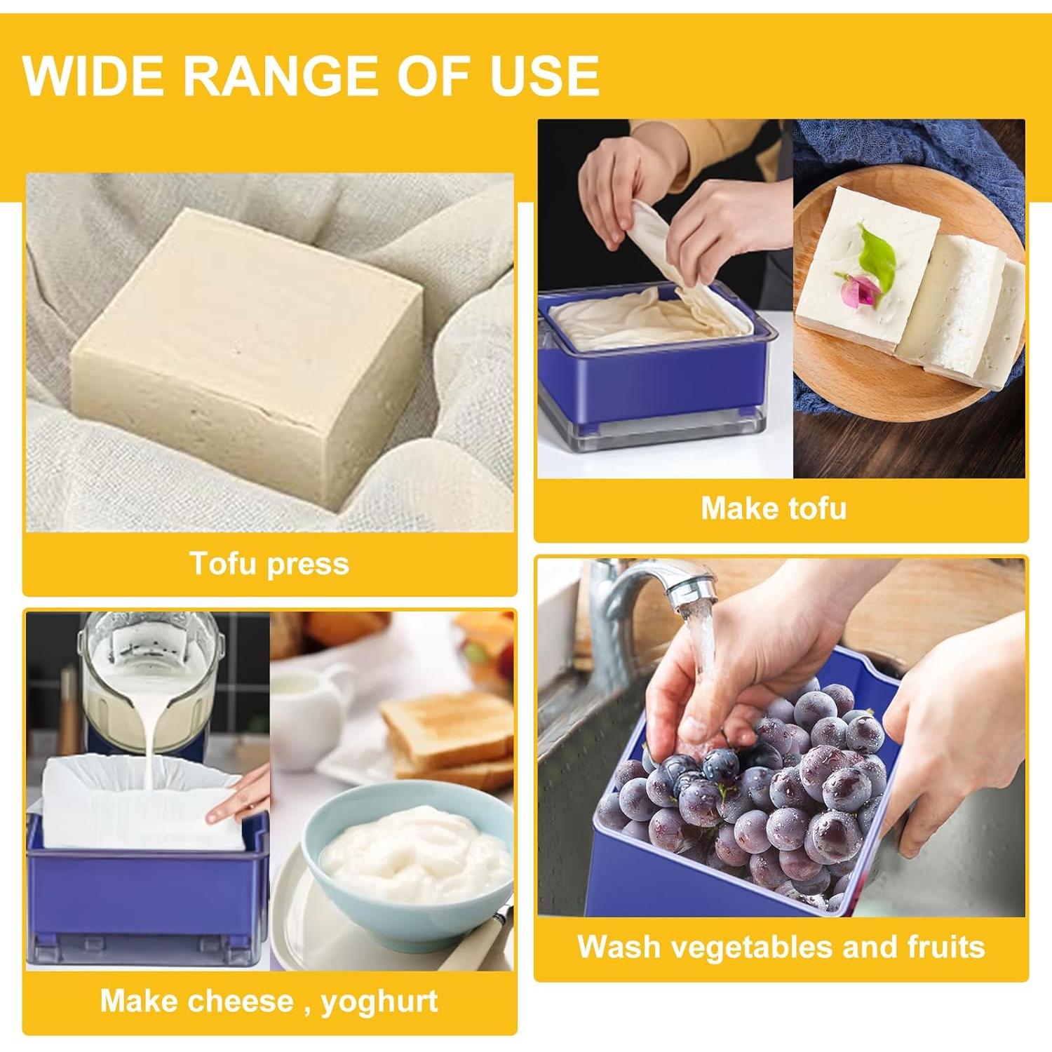 Prensa de Tofu BigKing - Apta para Lavavajillas, 20 Minutos