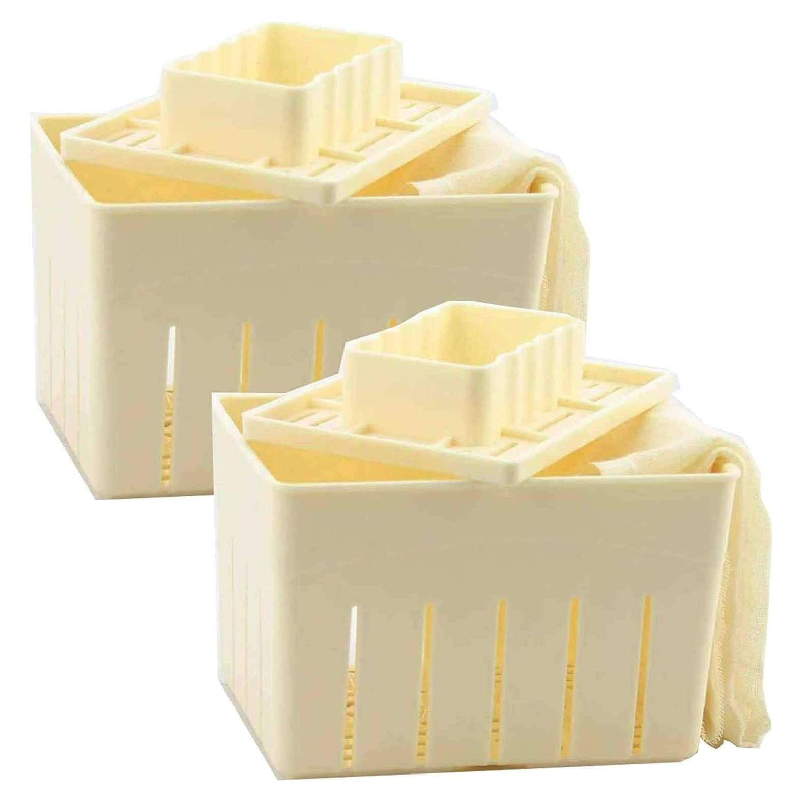 Molde para Hacer Tofu Wadoy - 2 Piezas, Plástico Grado Alimenticio