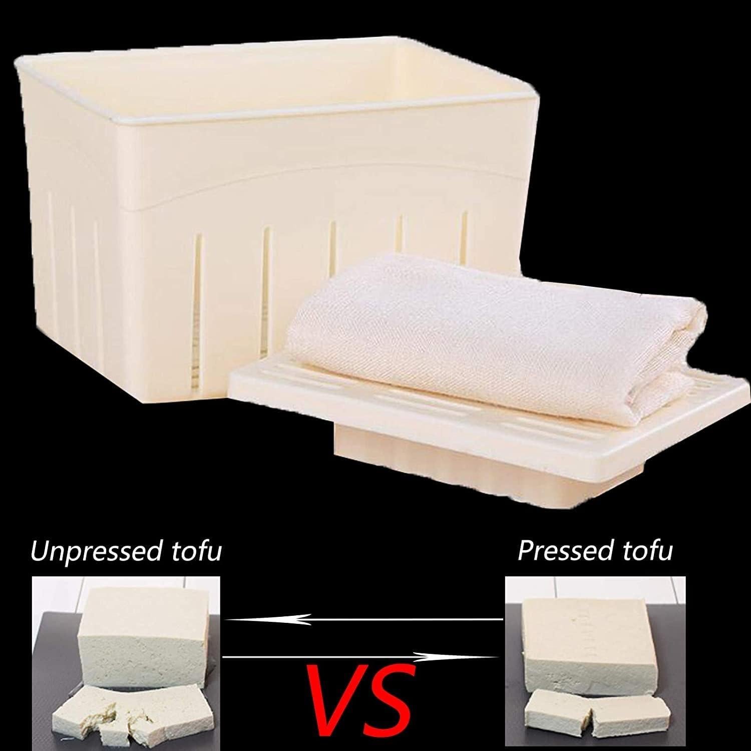 Molde para Hacer Tofu Wadoy - 2 Piezas, Plástico Grado Alimenticio