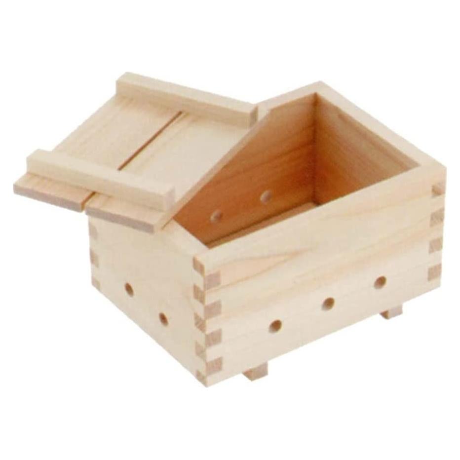 Kit de Prensa de Tofu IPPINKA de Madera Hinoki 17x12x10 cm