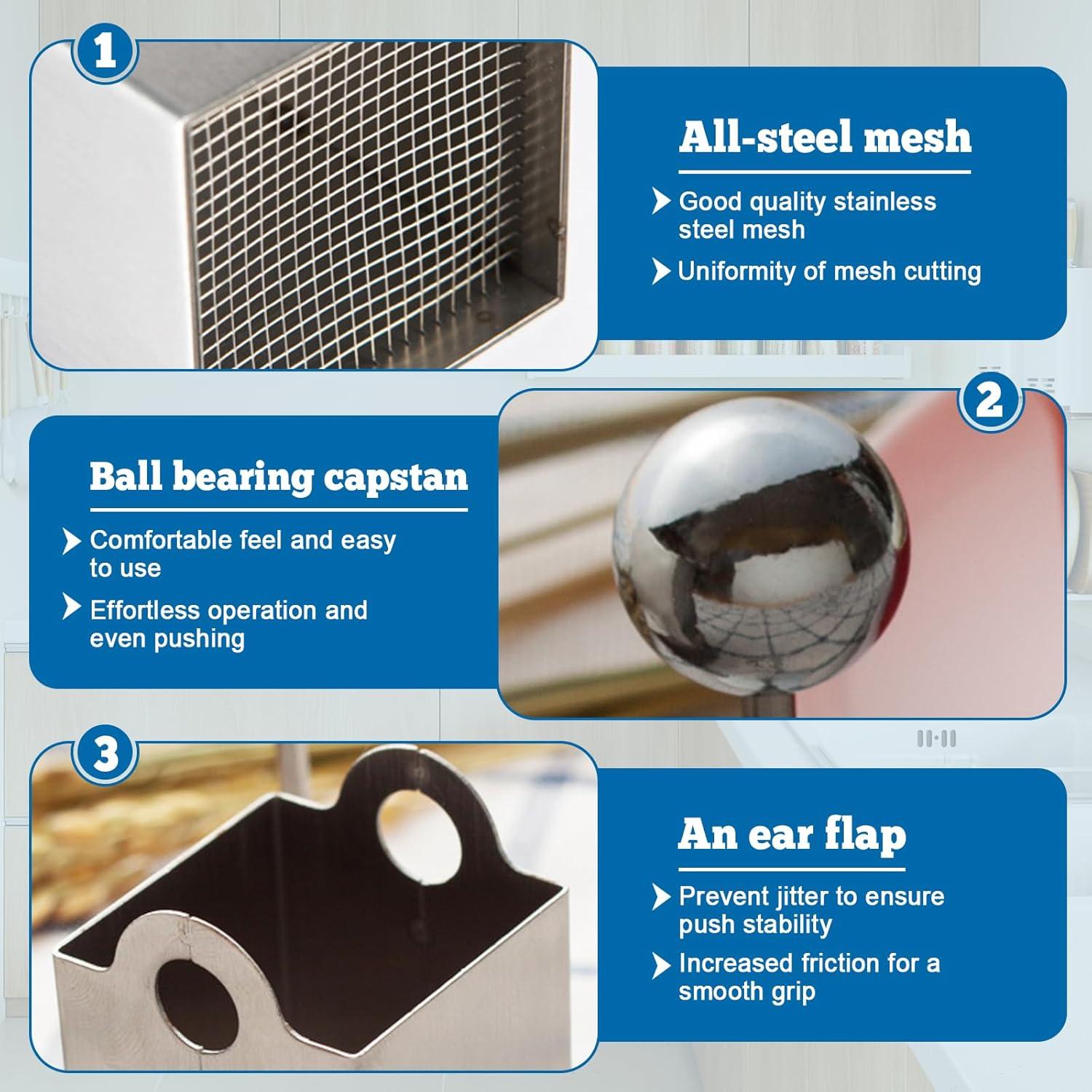 Prensa de Tofu de Acero Inoxidable Xanadued - Cortador y Rallador