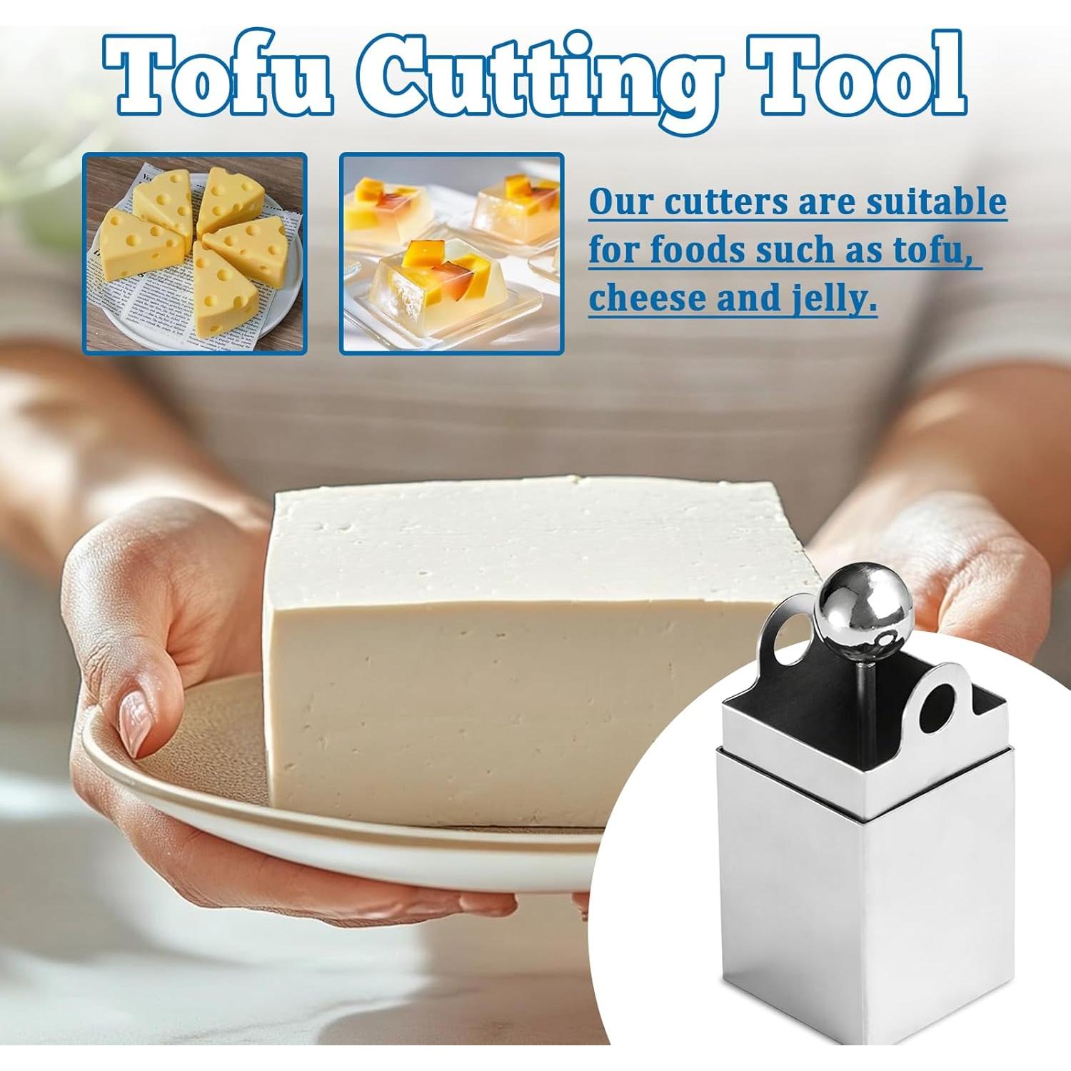 Prensa de Tofu de Acero Inoxidable Xanadued - Cortador y Rallador