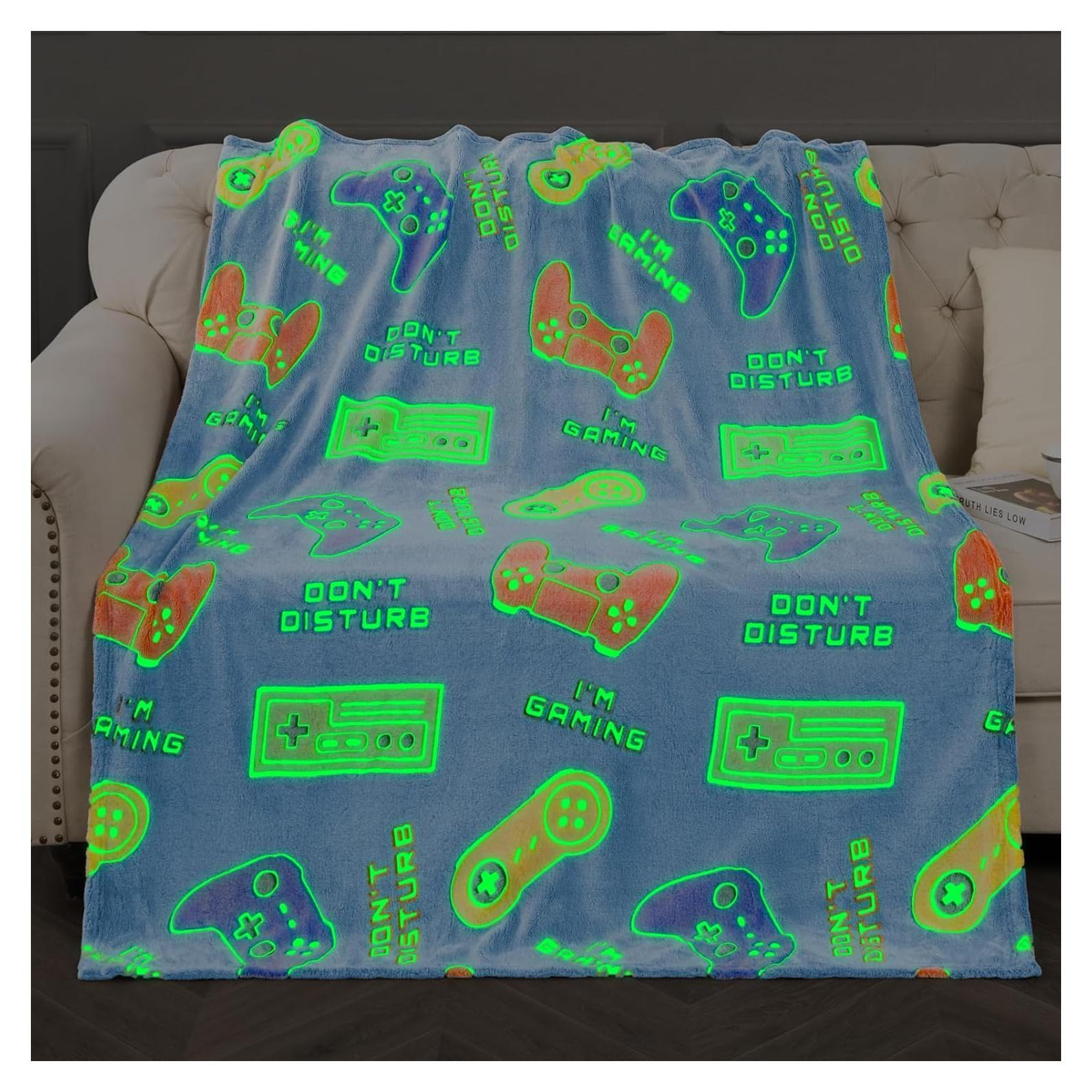 Manta de Juego Levens 130x150 cm Brilla en la Oscuridad