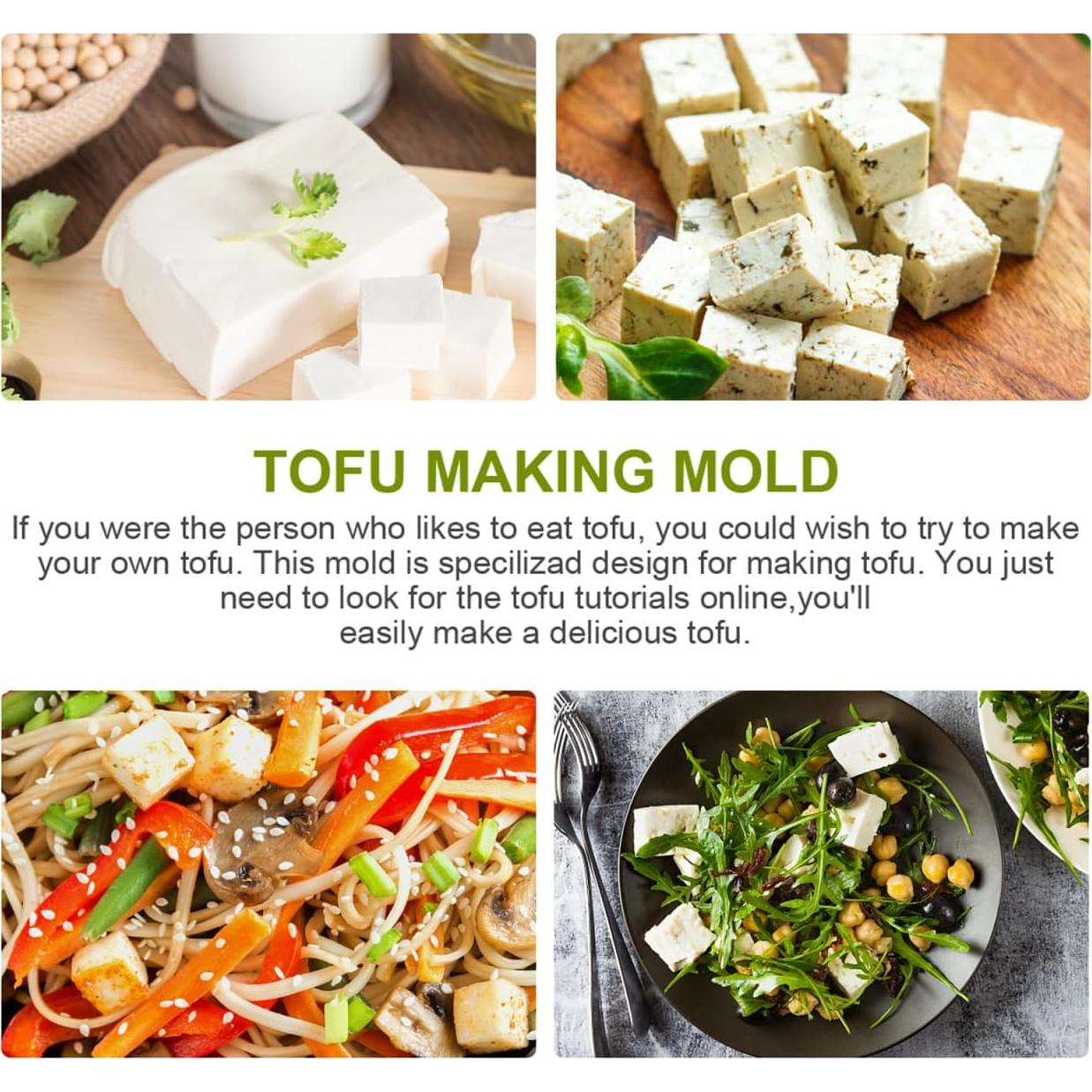 Molde de Tofu de Madera Hemoton 22.5x19.5x10.5 cm Ecológico