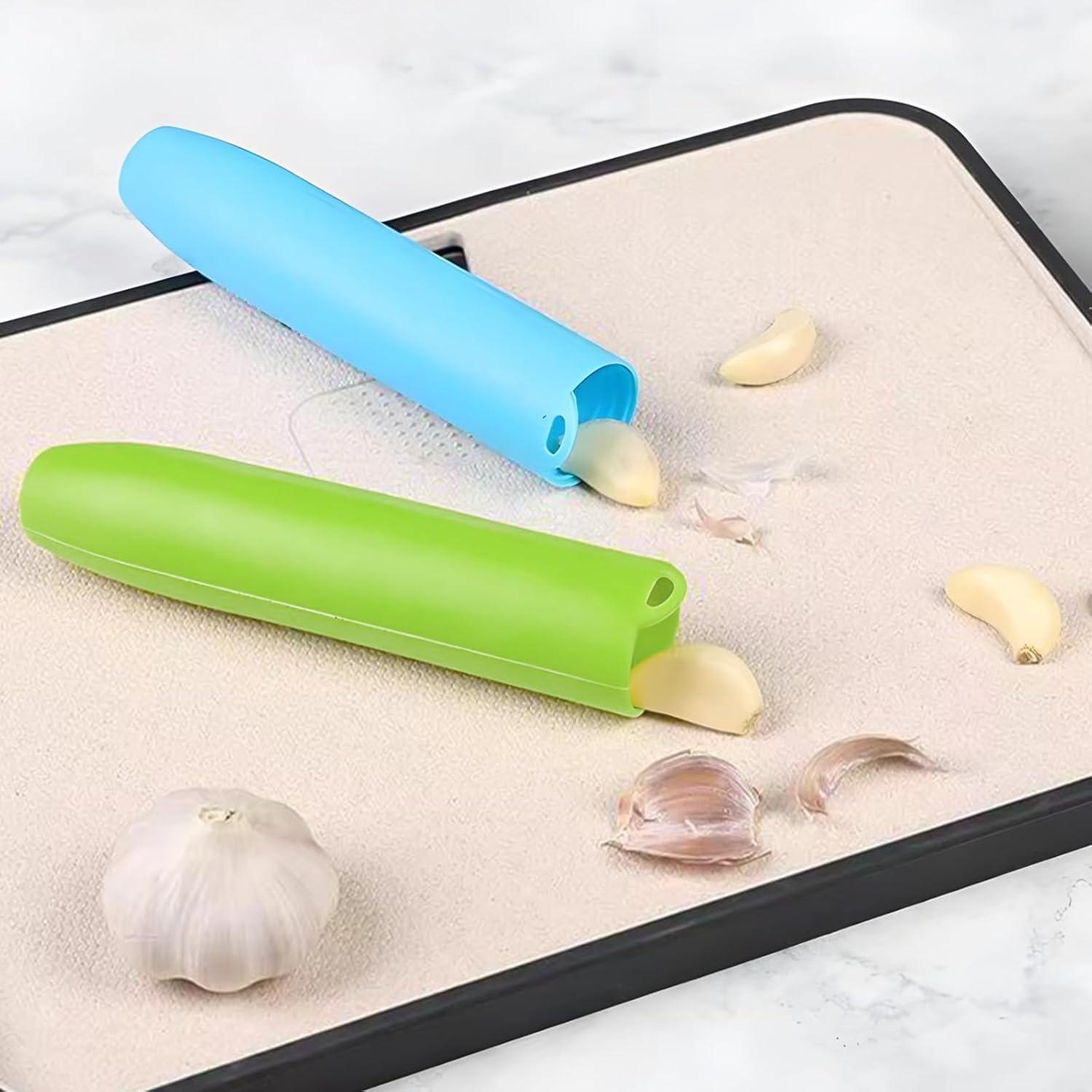 Pelador de Ajo de Silicona Genérico 3 Piezas - Sin Olor