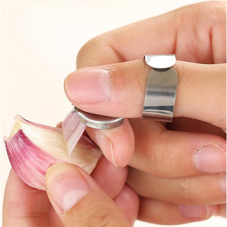 Comimark 5 Pcs Peladores Multifuncionales de Ajo y Castañas