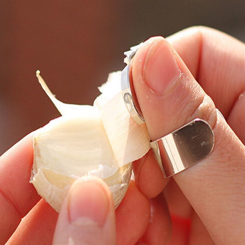 Comimark 5 Pcs Peladores Multifuncionales de Ajo y Castañas