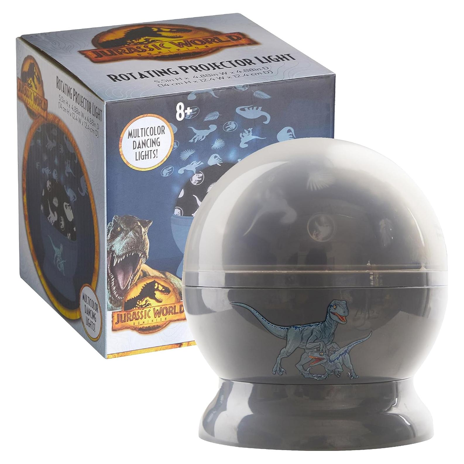 Lámpara Proyector LED Inalámbrica Idea Nuova Jurassic World 13.97cm