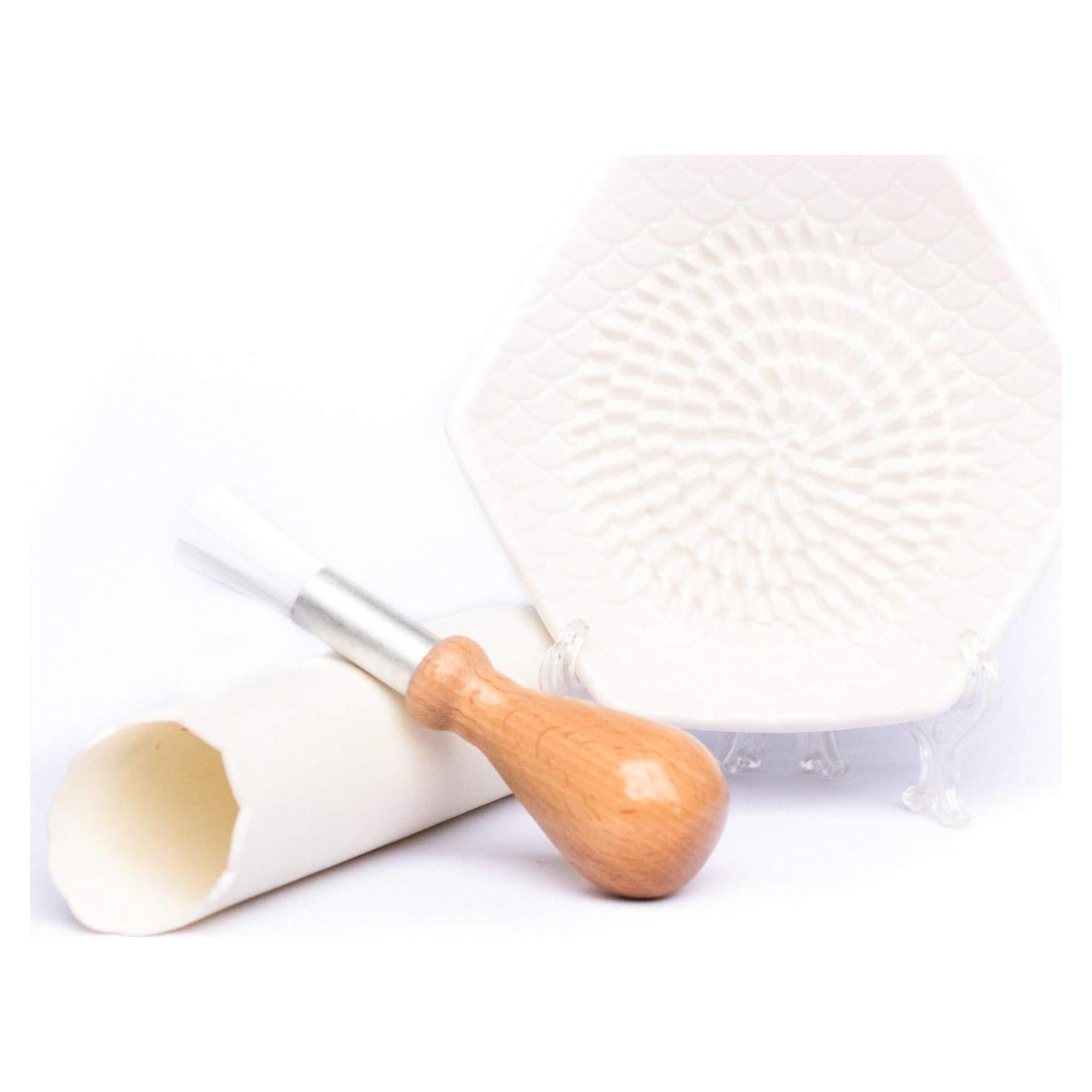 Juego de Ralladores de Ajo Cerámica El Plato Rallador 3 Piezas