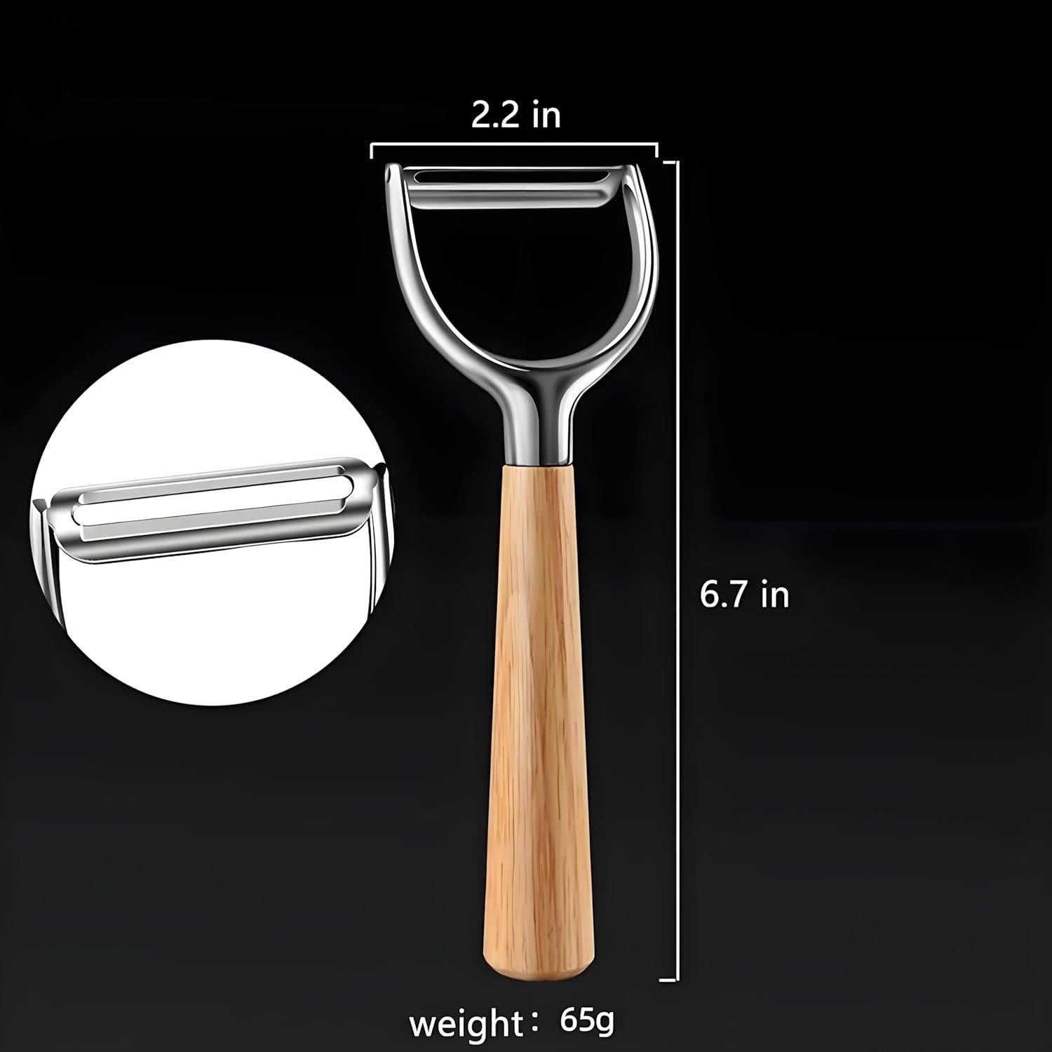 Pelador de Verduras Aniso YX0230 Acero Inoxidable Ergonómico