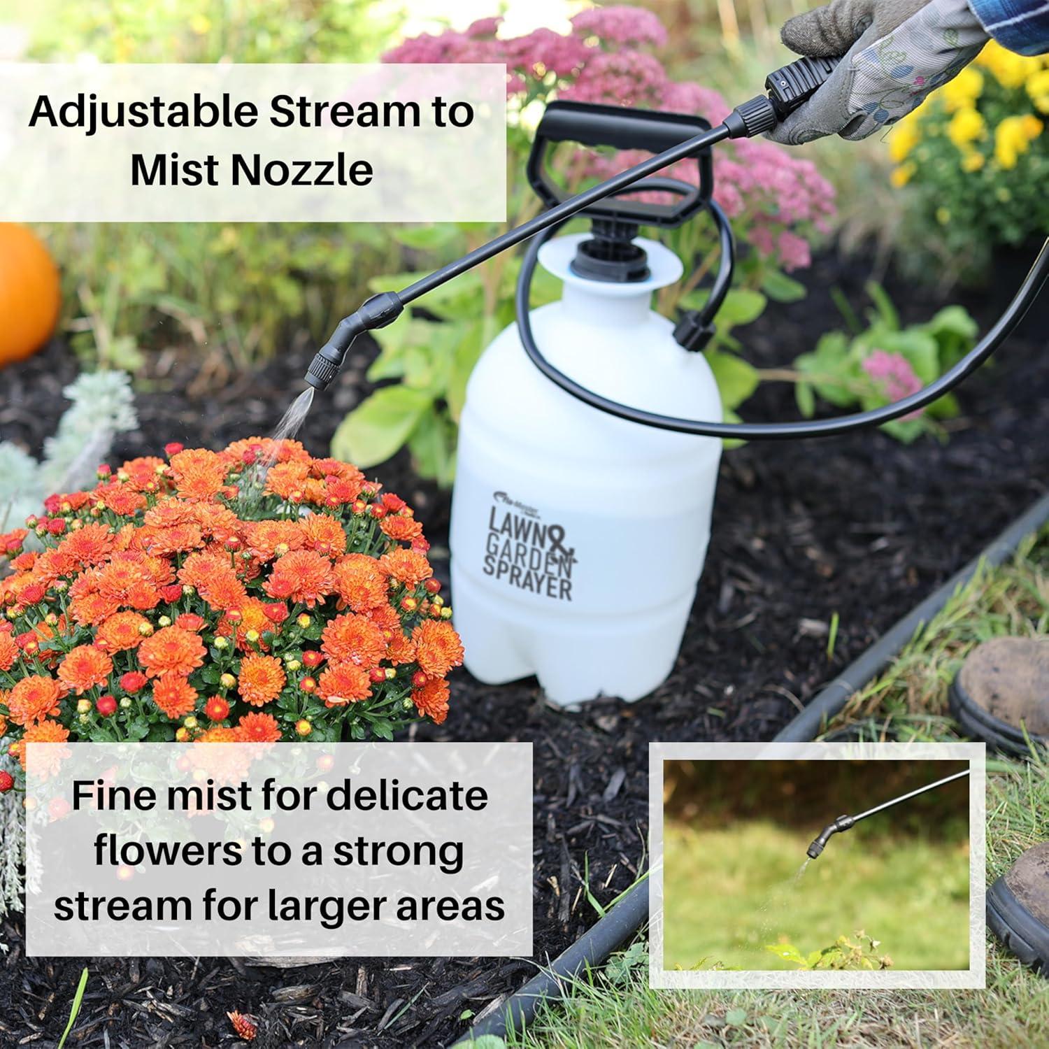 Pulverizador de Jardín Flo-Master 1 Galón Translúcido