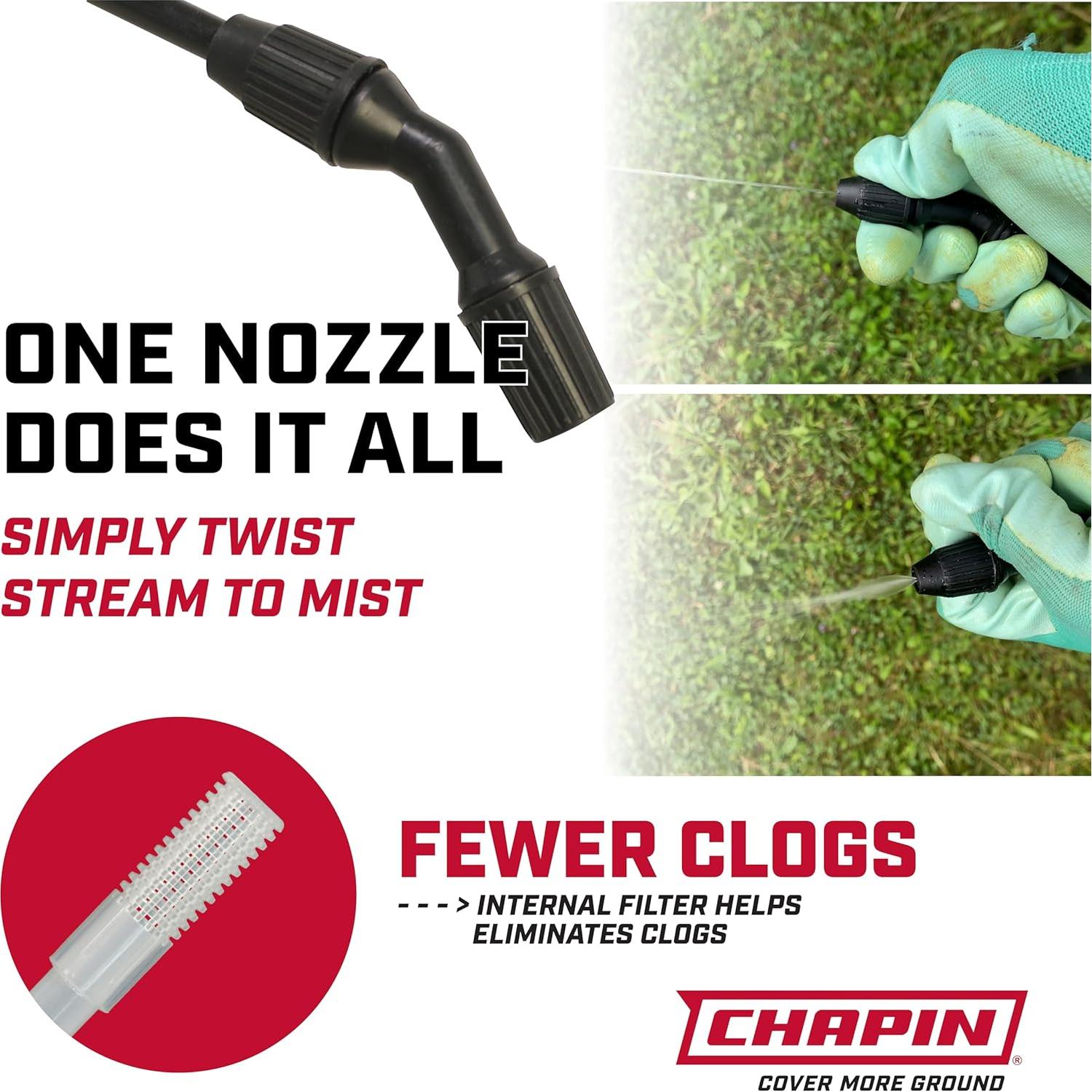 Pulverizador Manual Chapin 16144 3.78L para Jardín y Hogar