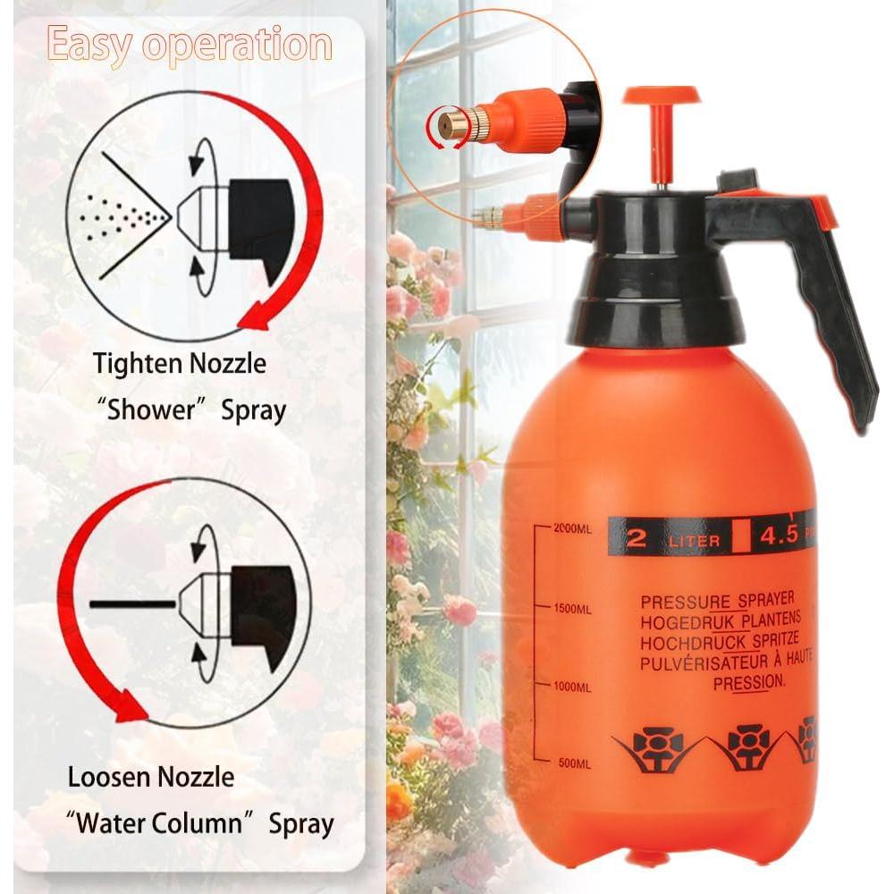 Pulverizador de Mano MRPAPA 2L con Boquilla Ajustable - 2PCS