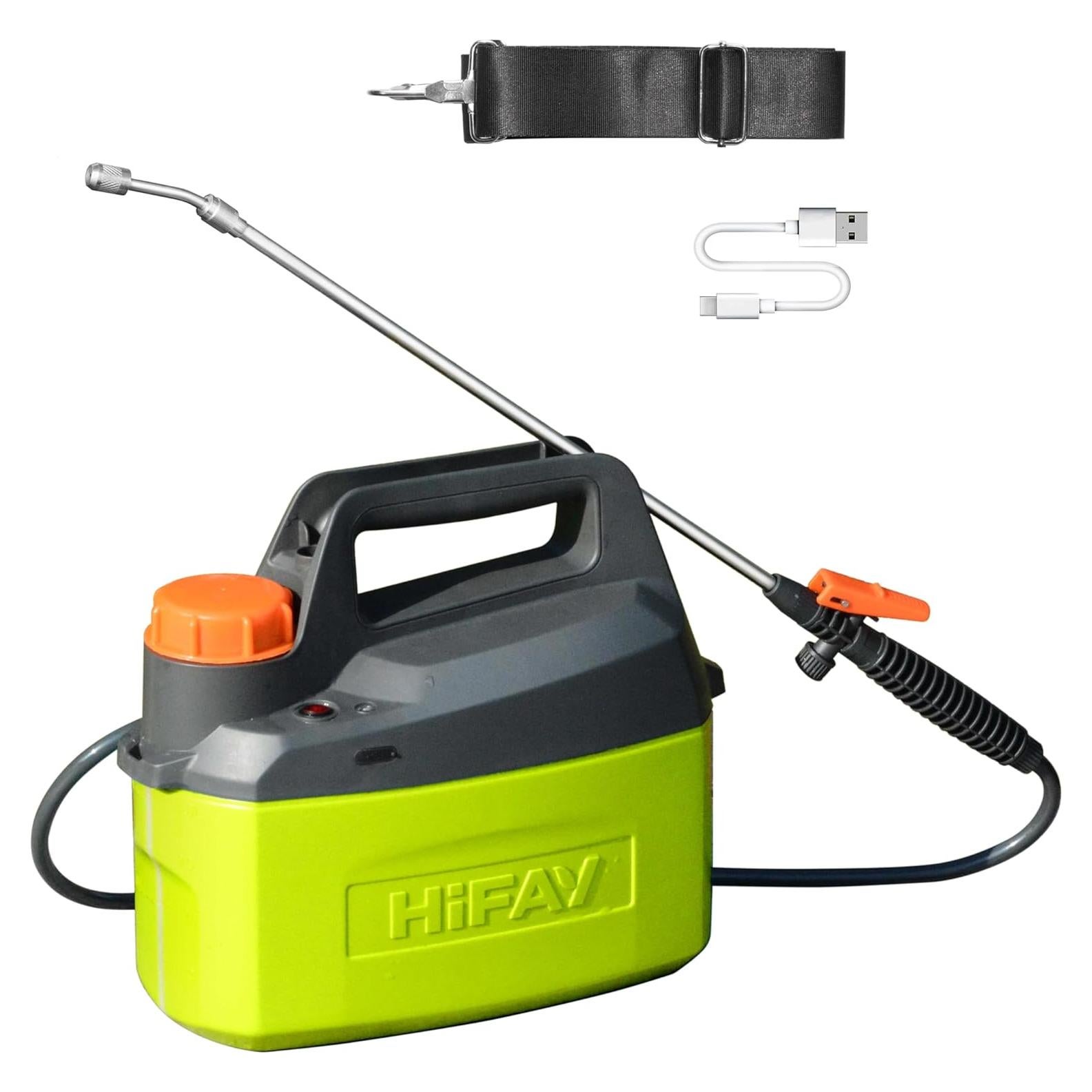 Pulverizador Eléctrico HIFAY ES4 4L Batería 4000mAh Verde