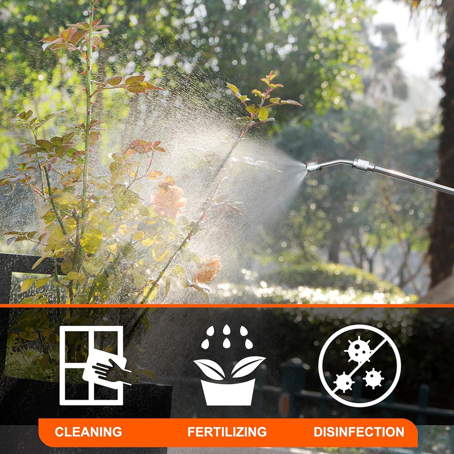 Pulverizador Eléctrico HIFAY ES4 4L Batería 4000mAh Verde