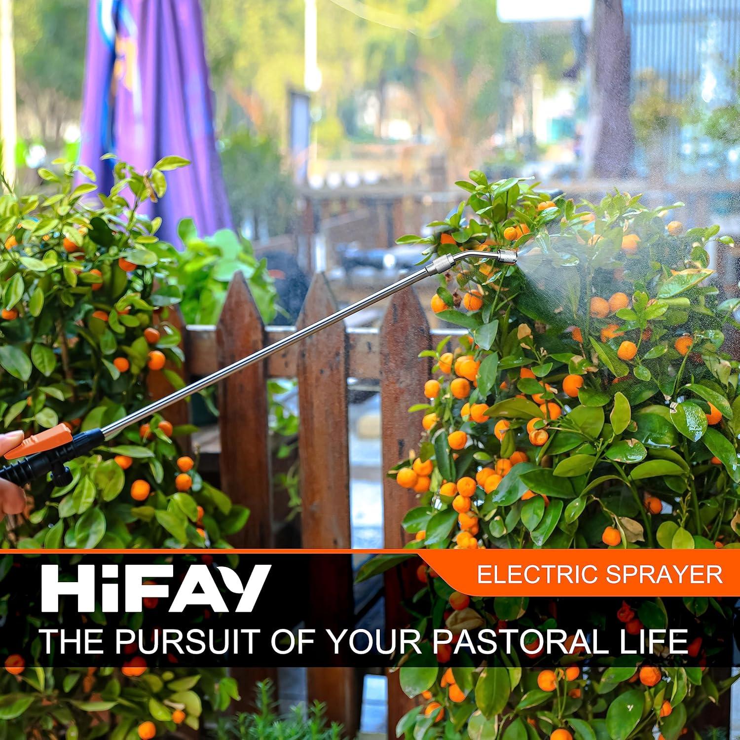 Pulverizador Eléctrico HIFAY ES4 4L Batería 4000mAh Verde