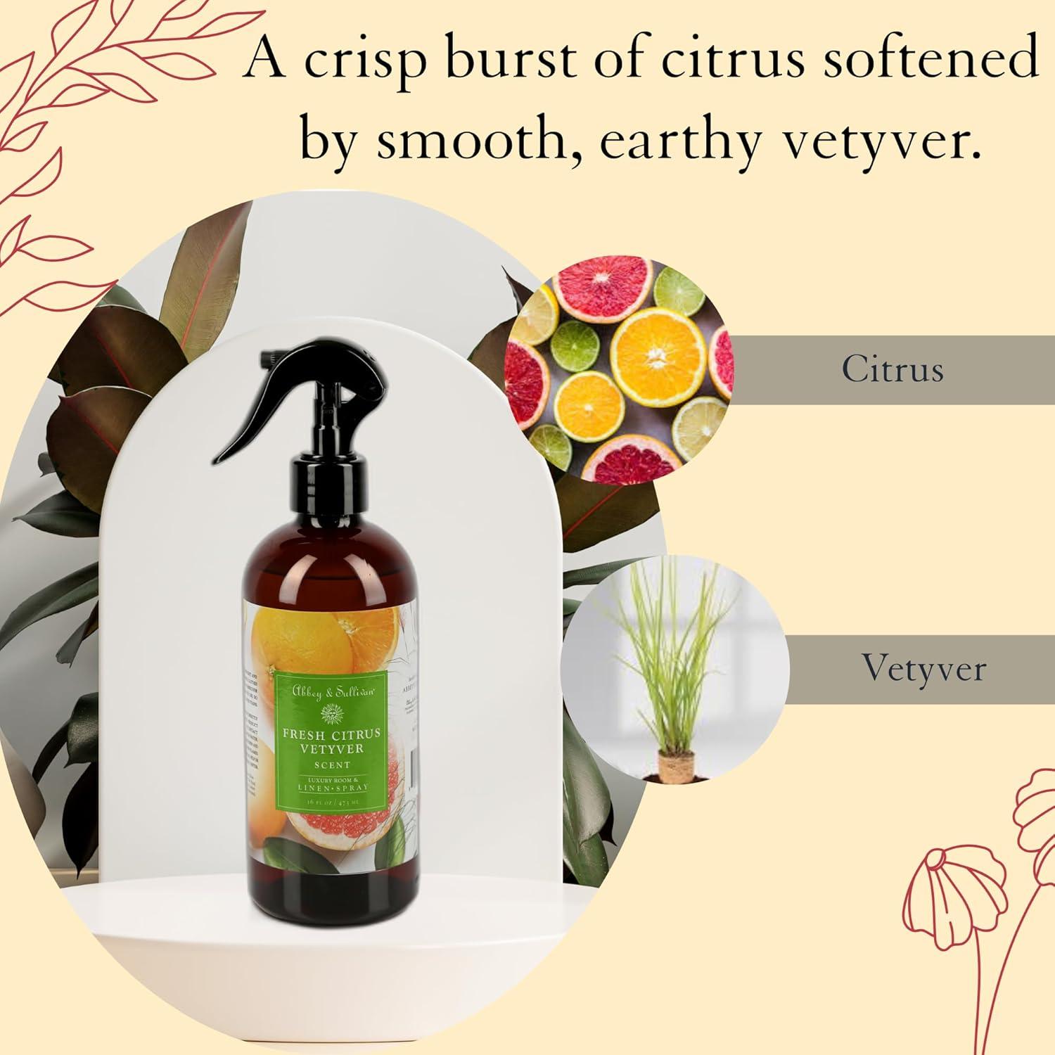 Spray de Lino Abbey & Sullivan Cítricos Frescos 454 g