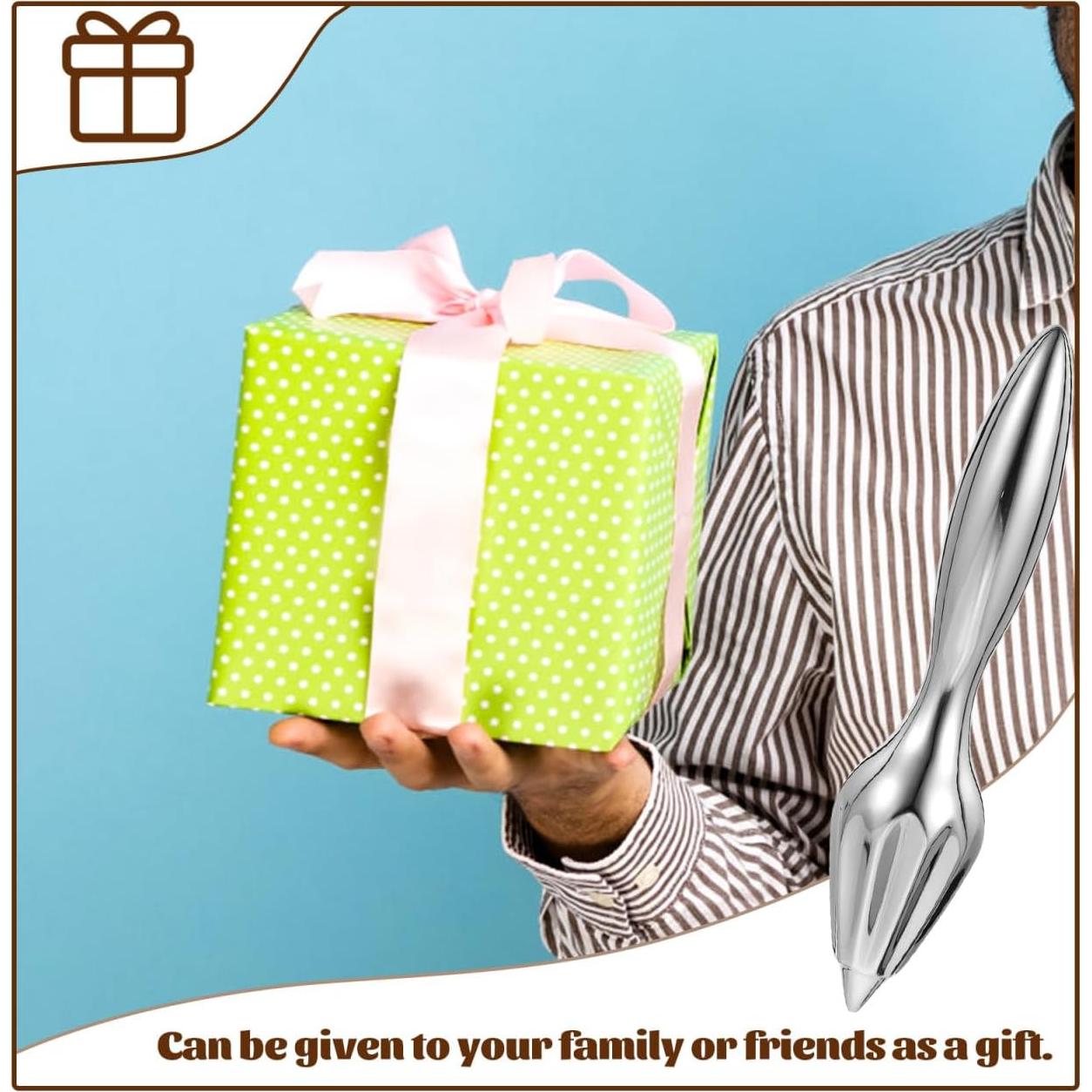 Exprimidor Manual de Limón Bestoyard de Acero Inoxidable