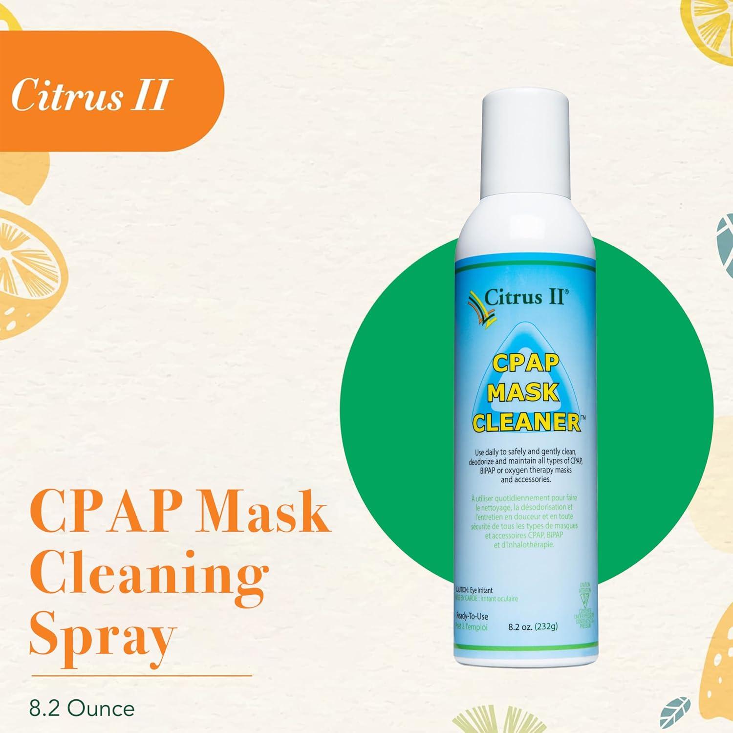 Spray Limpiador CPAP Citrus II - 232 Gramos - Ingredientes Naturales