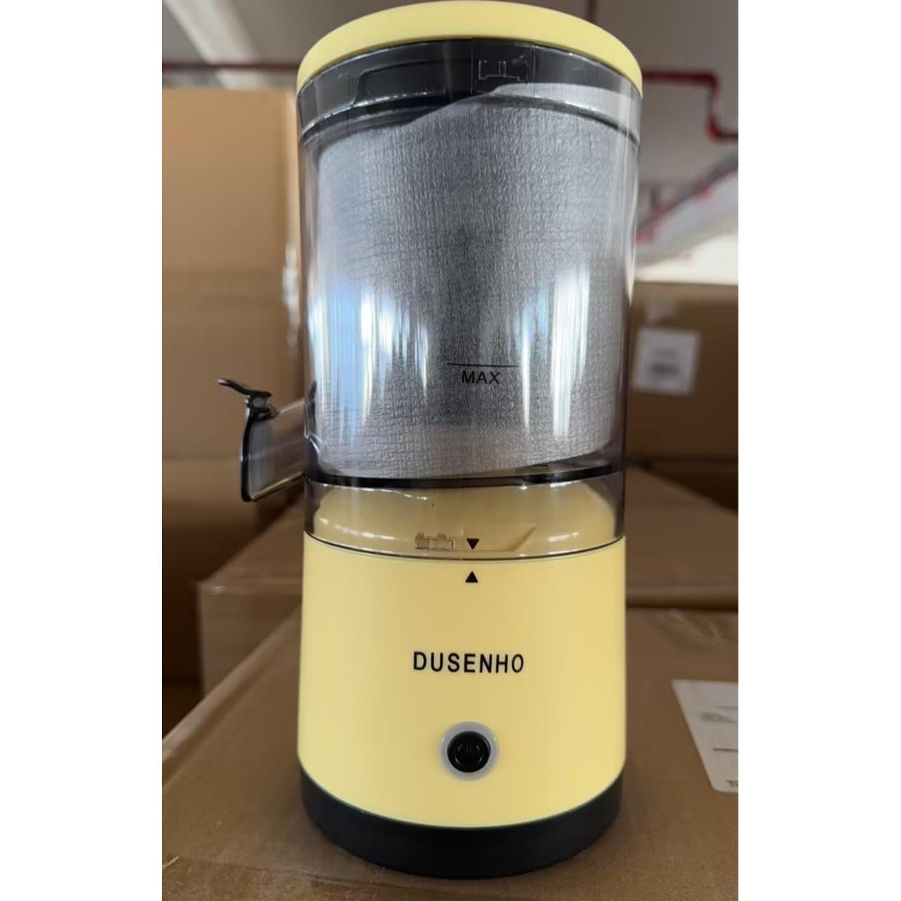 Exprimidor Eléctrico Portátil DUSENHO JUICER007 Amarillo