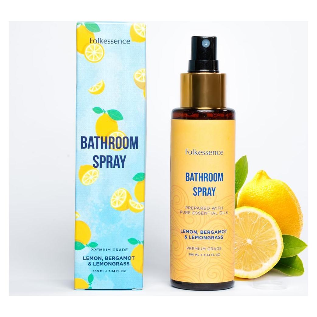 Folkulture Spray Ambientador para Baño 99.9 ml - Limón