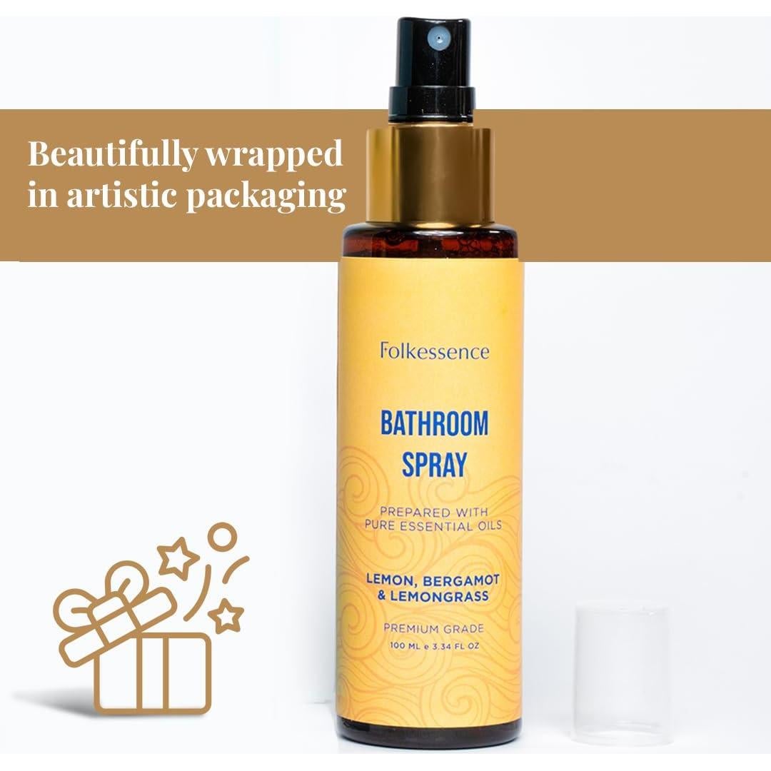 Folkulture Spray Ambientador para Baño 99.9 ml - Limón