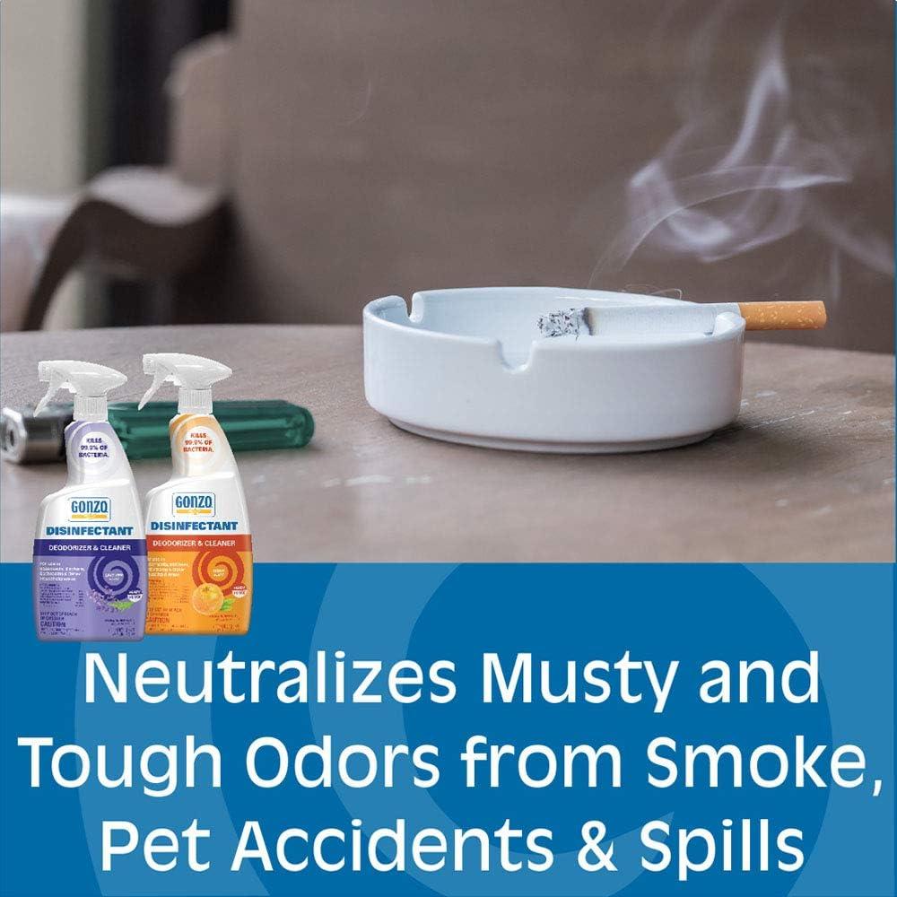 Gonzo Limpiador Desinfectante Multiusos 24oz Cítricos - 2 Paquete