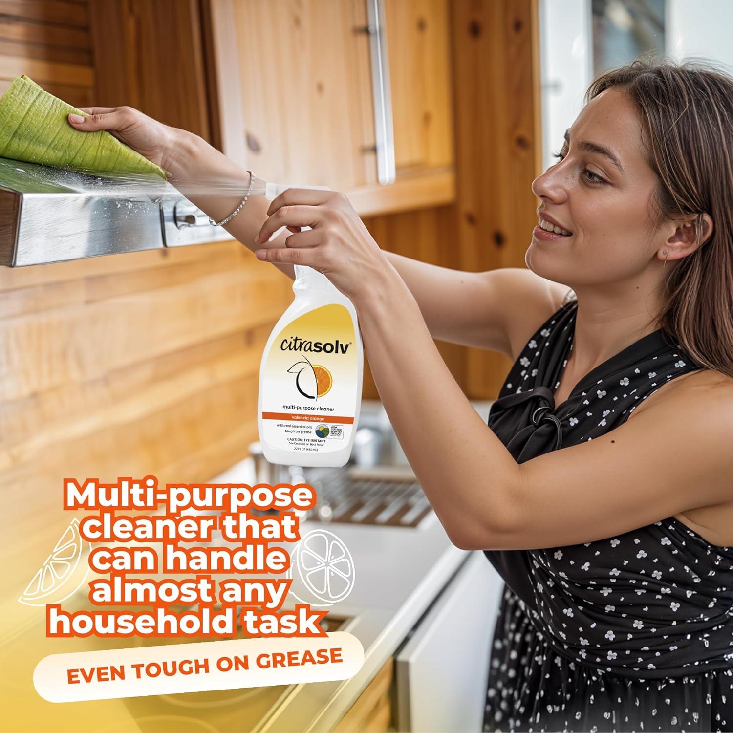 Limpiador Multiusos Citra Solv 650ml - Desengrasante Natural Naranja