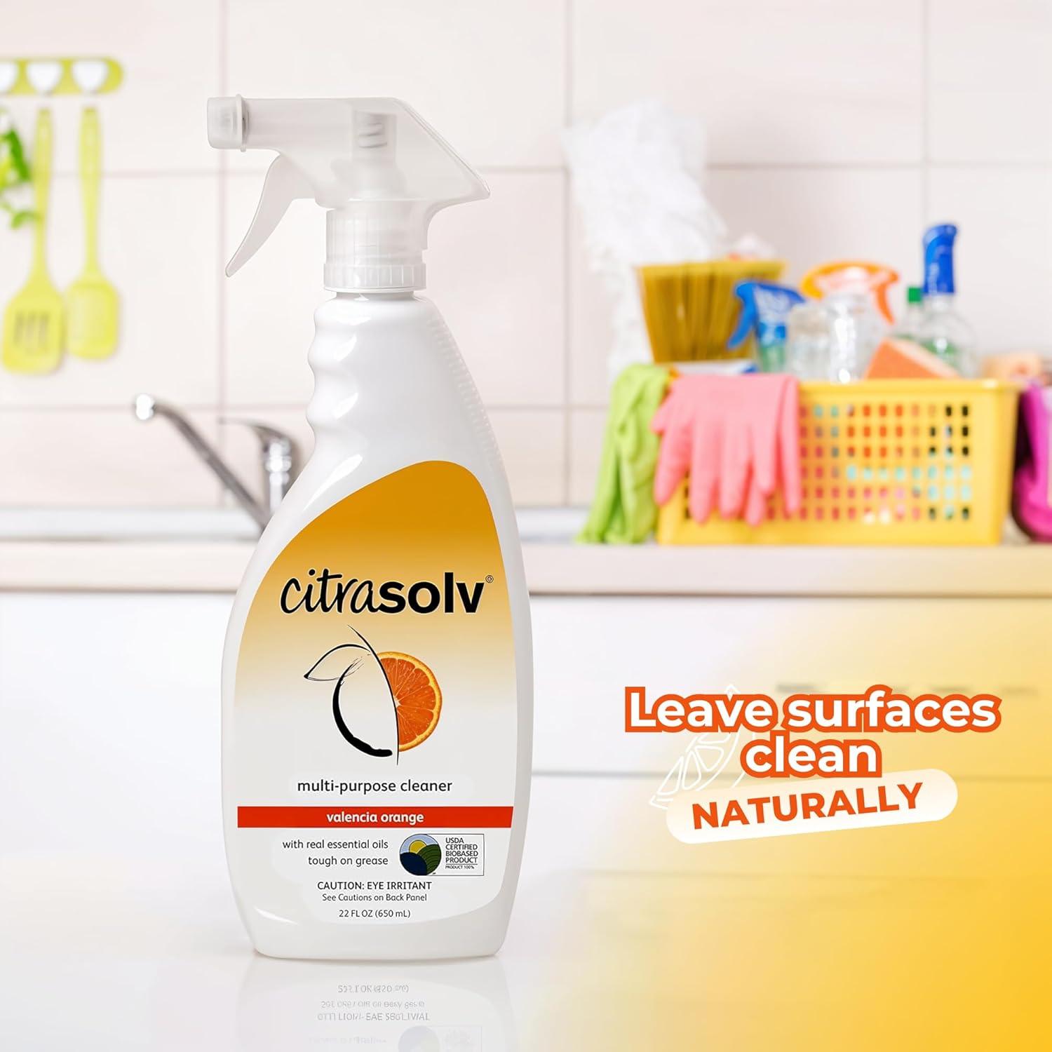 Limpiador Multiusos Citra Solv 650ml - Desengrasante Natural Naranja