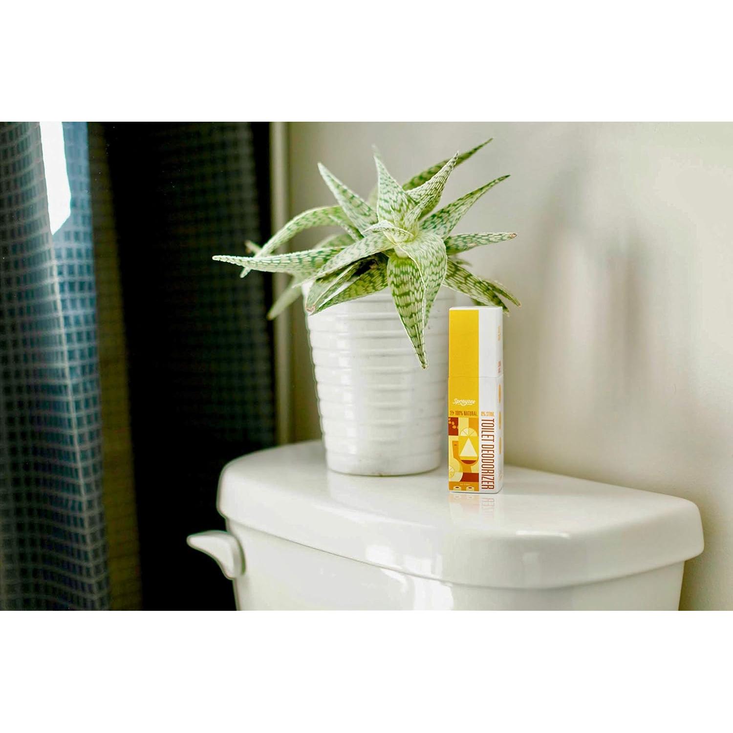 Spray Desodorante de Inodoro Sprayzee 113g - Natural y Efectivo