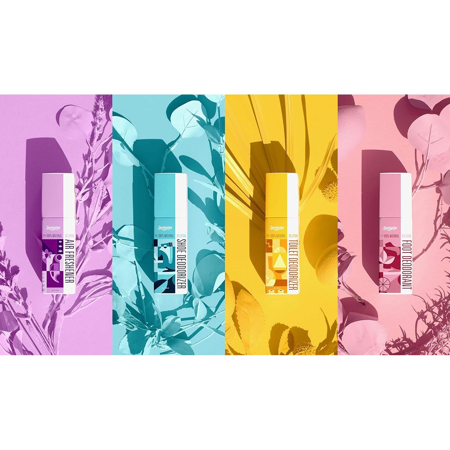 Spray Desodorante de Inodoro Sprayzee 113g - Natural y Efectivo