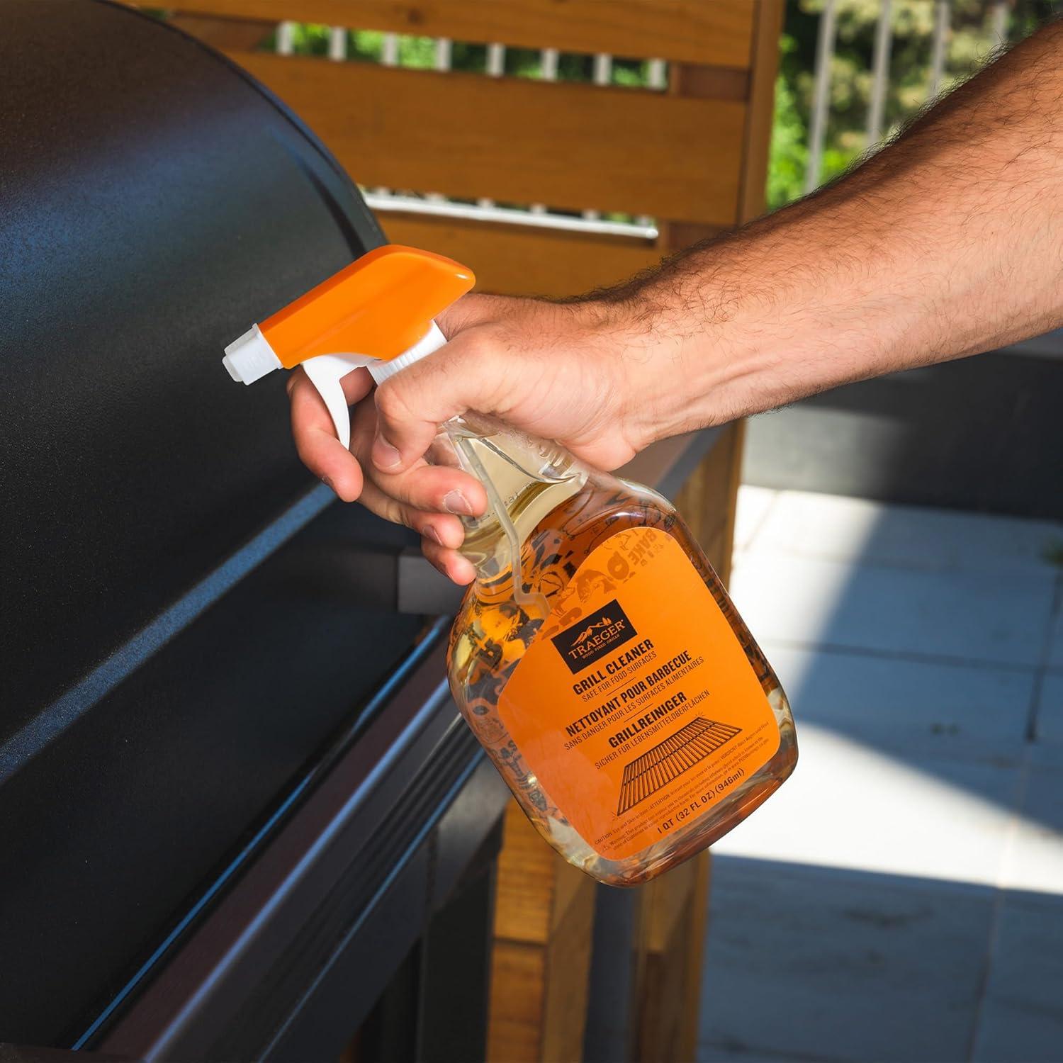 Limpiador de Parrillas Traeger BAC679, 946ml, Sin Químicos