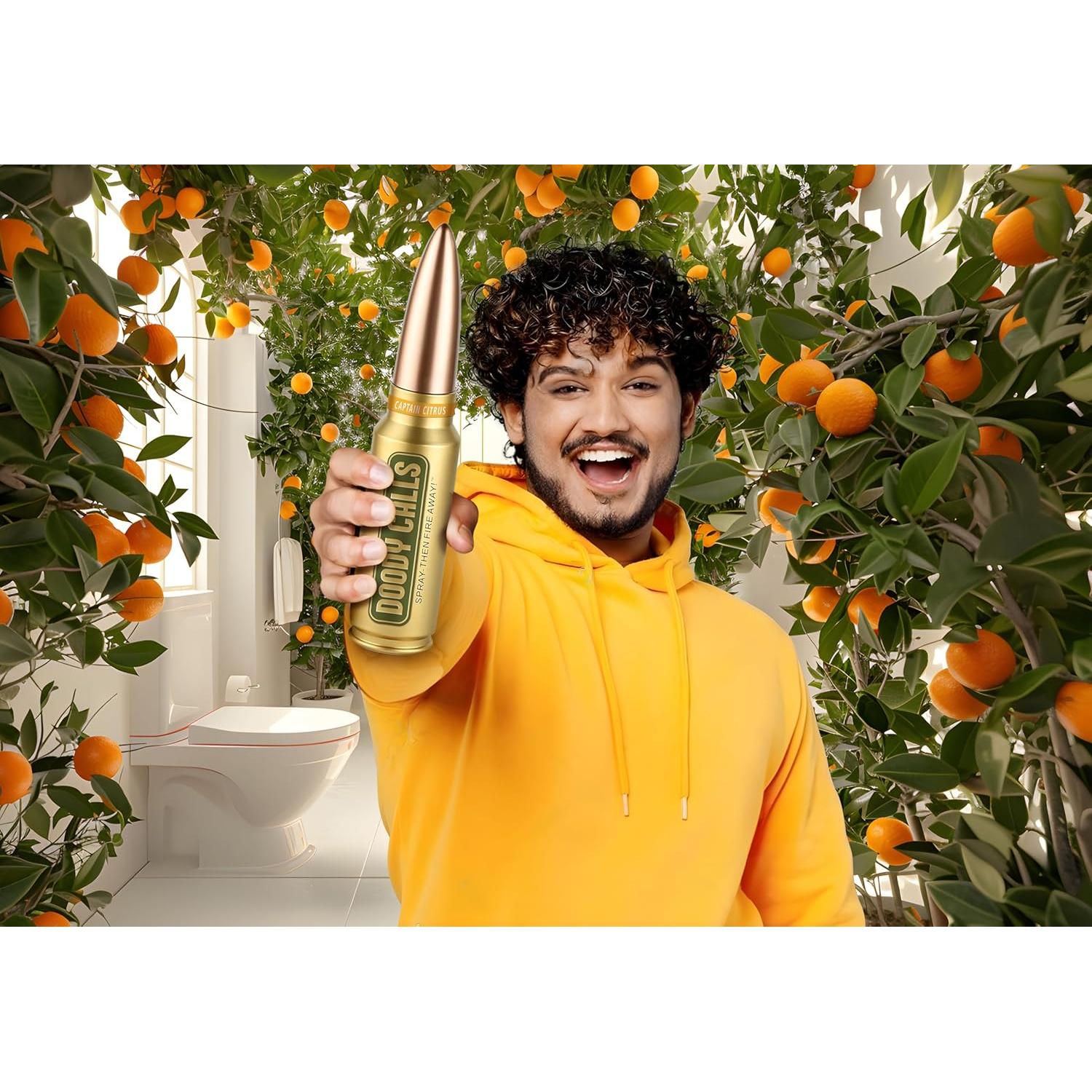 Spray de Inodoro DOODY CALLS 118ml Eliminador de Olores Cítrico