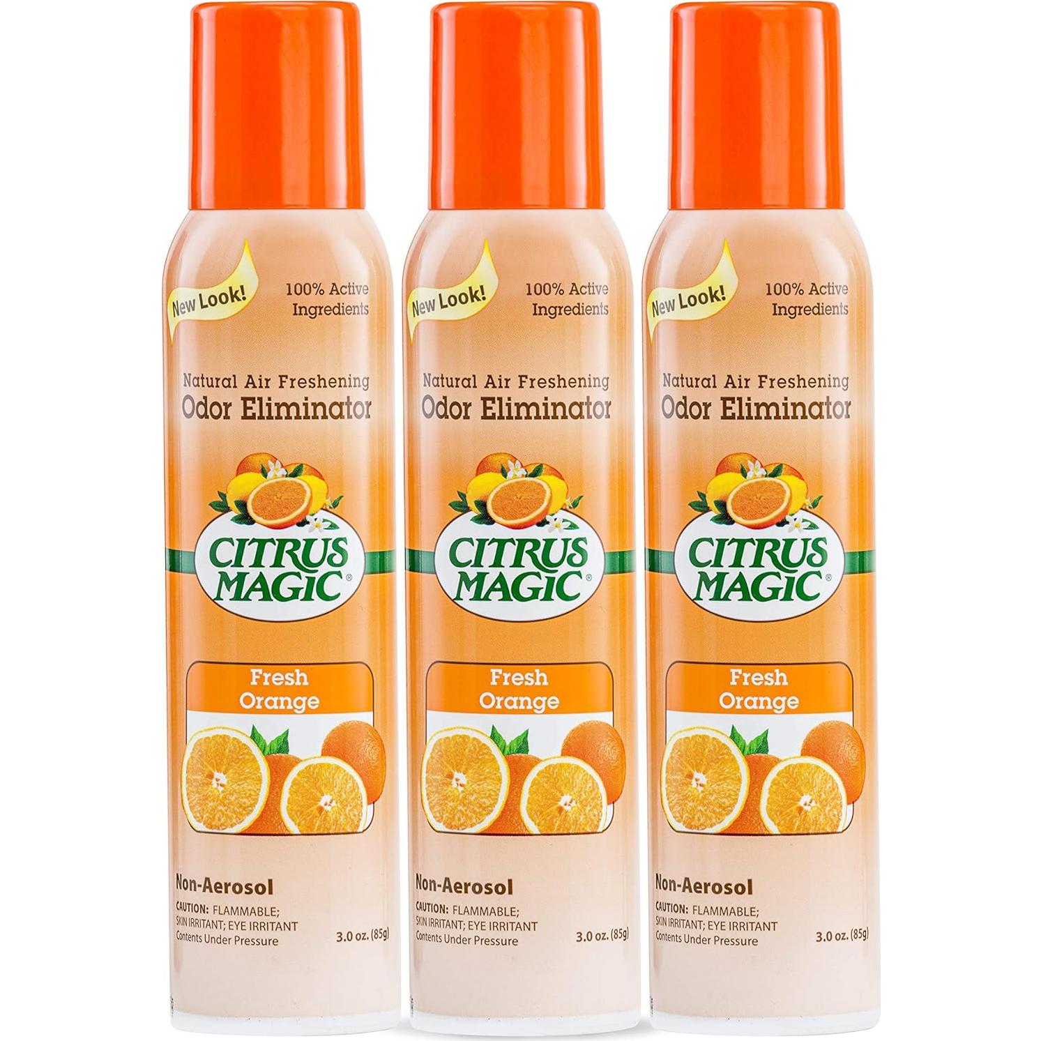 Citrus Magic Ambientador Natural Spray y Sólido para Mascotas