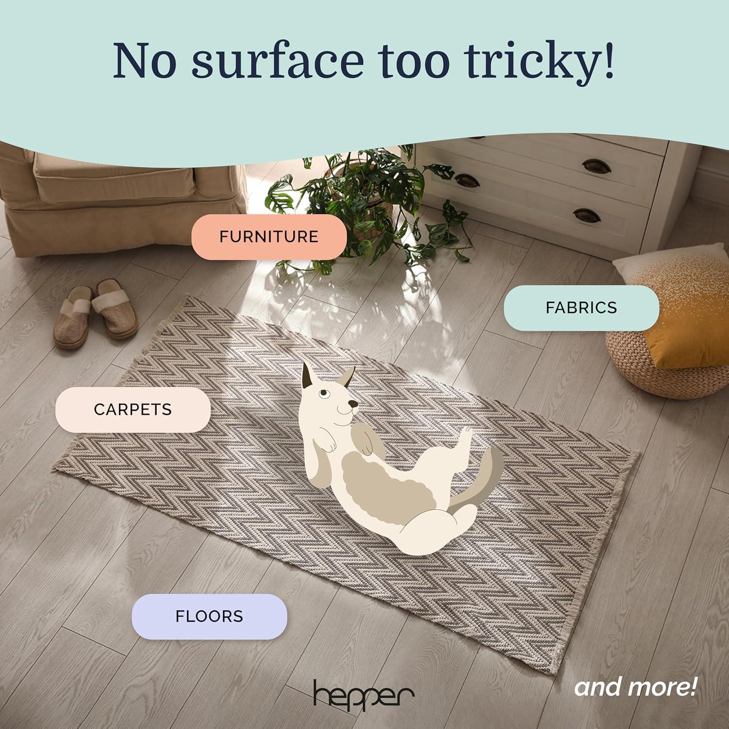 Hepper Eliminador de Manchas y Olores Bioenzimático 0.95L