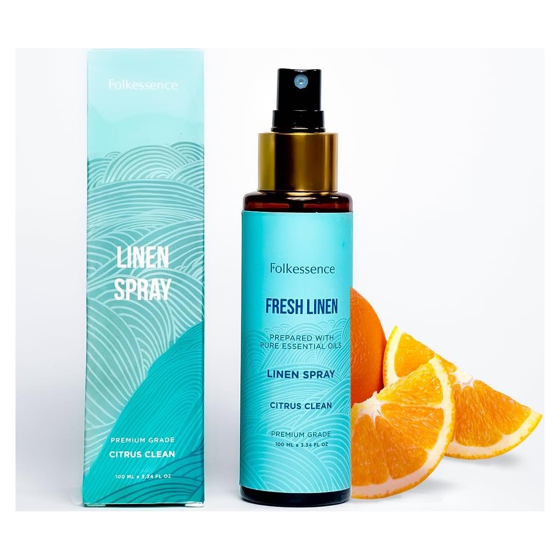 Spray Ambientador de Tela Folkulture - Aroma Cítrico 100ml