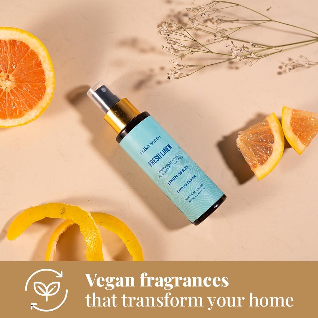 Spray Ambientador de Tela Folkulture - Aroma Cítrico 100ml