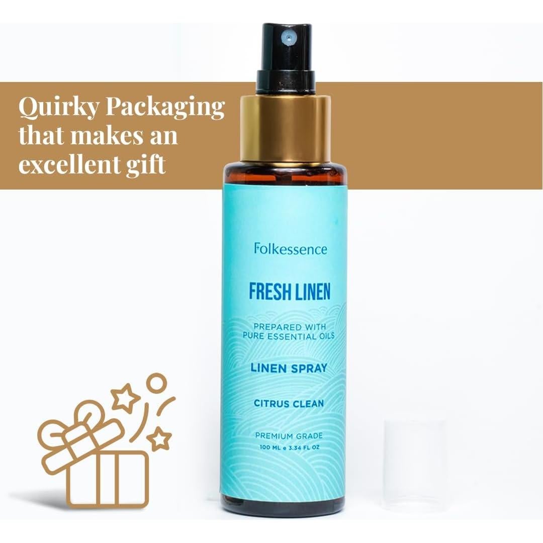 Spray Ambientador de Tela Folkulture - Aroma Cítrico 100ml