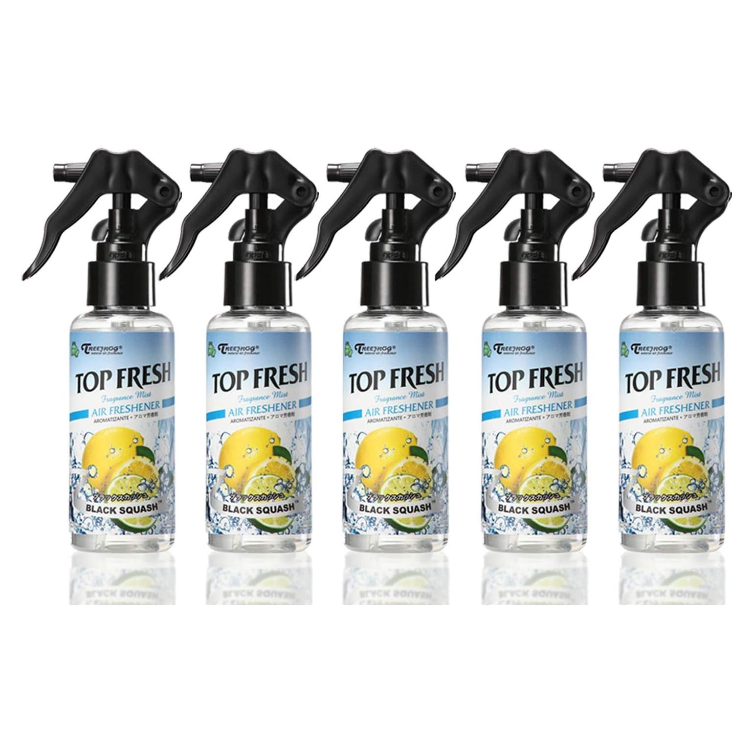 Ambientador en Spray Treefrog Top Fresh Calabaza Negra 5x100ml