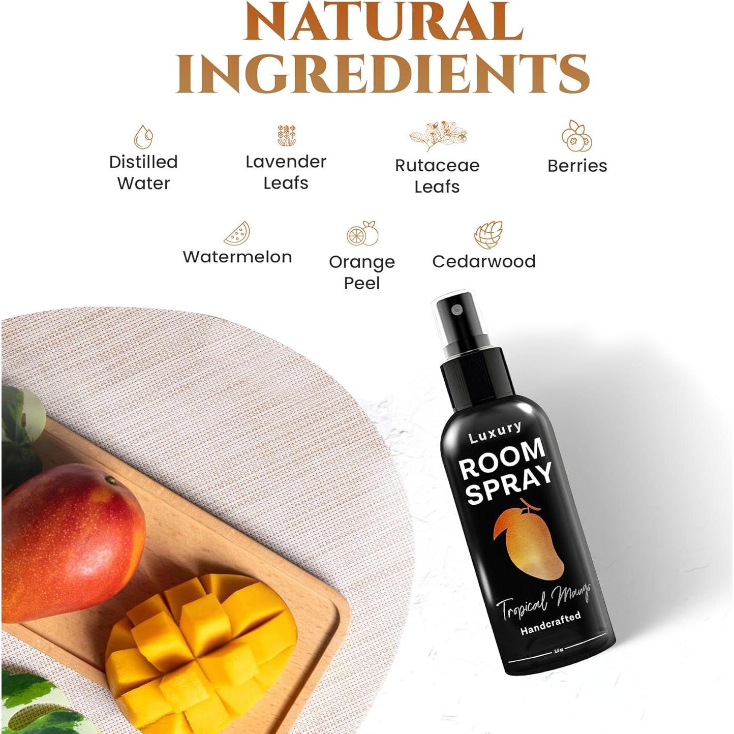 Spray Ambientador 605Products Mango Tropical 96g - Aceites Esenciales