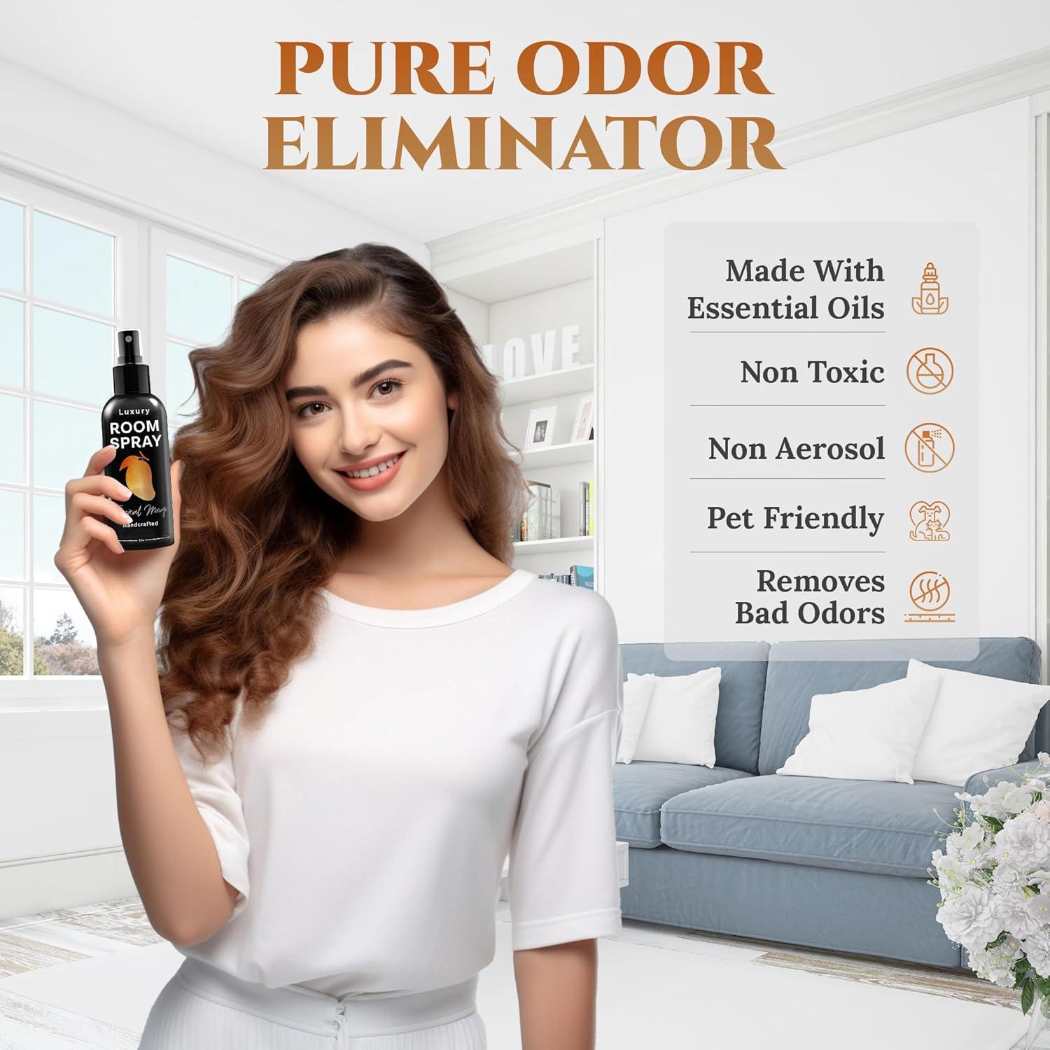 Spray Ambientador 605Products Mango Tropical 96g - Aceites Esenciales